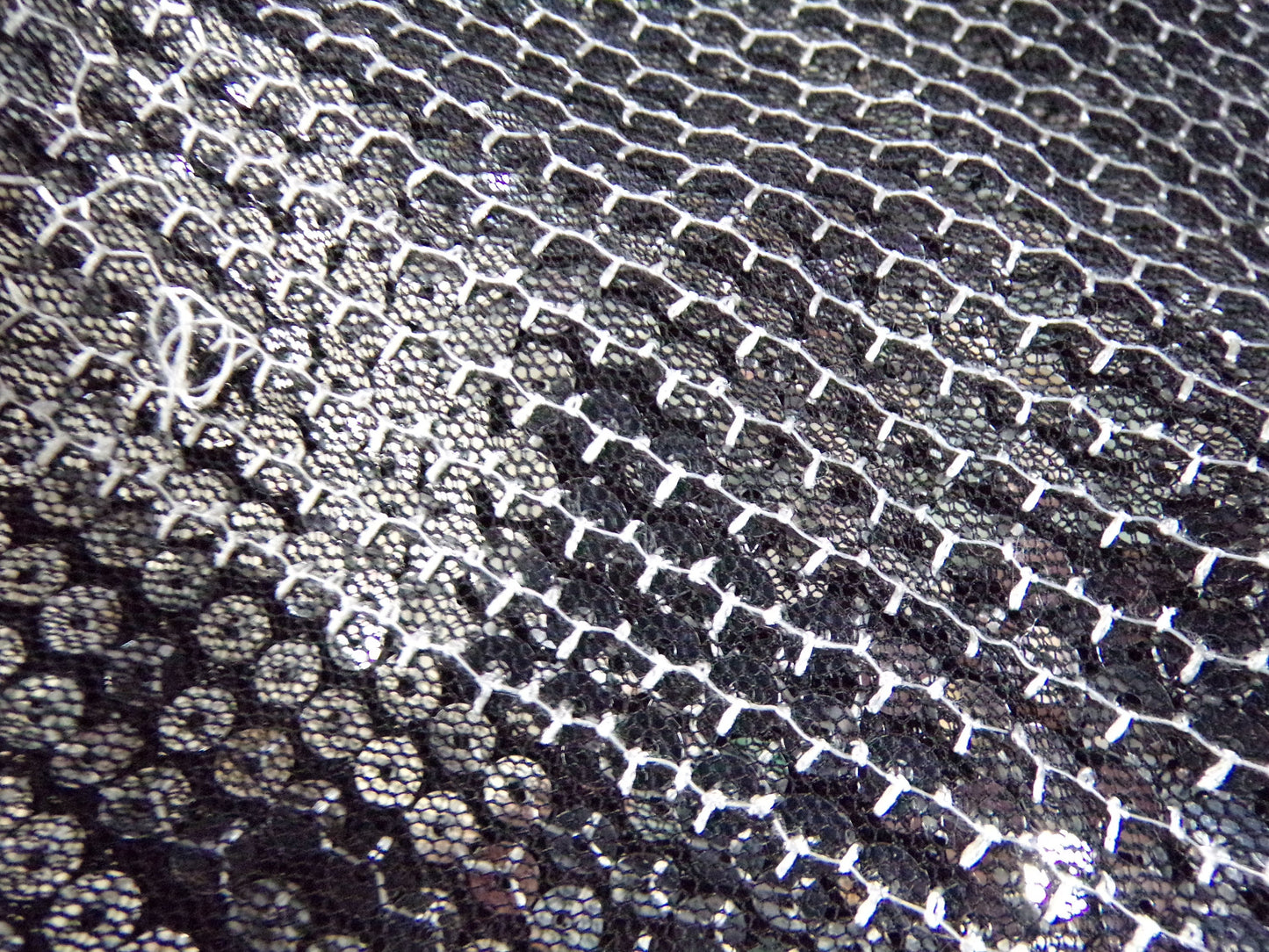 4mm, Silver Sequin Fabric, Sequins on Mesh, Shiny Dress, Party, Costume Clothing, Dancewear, Craft, sequin, sequin fabric, fashion fabric.