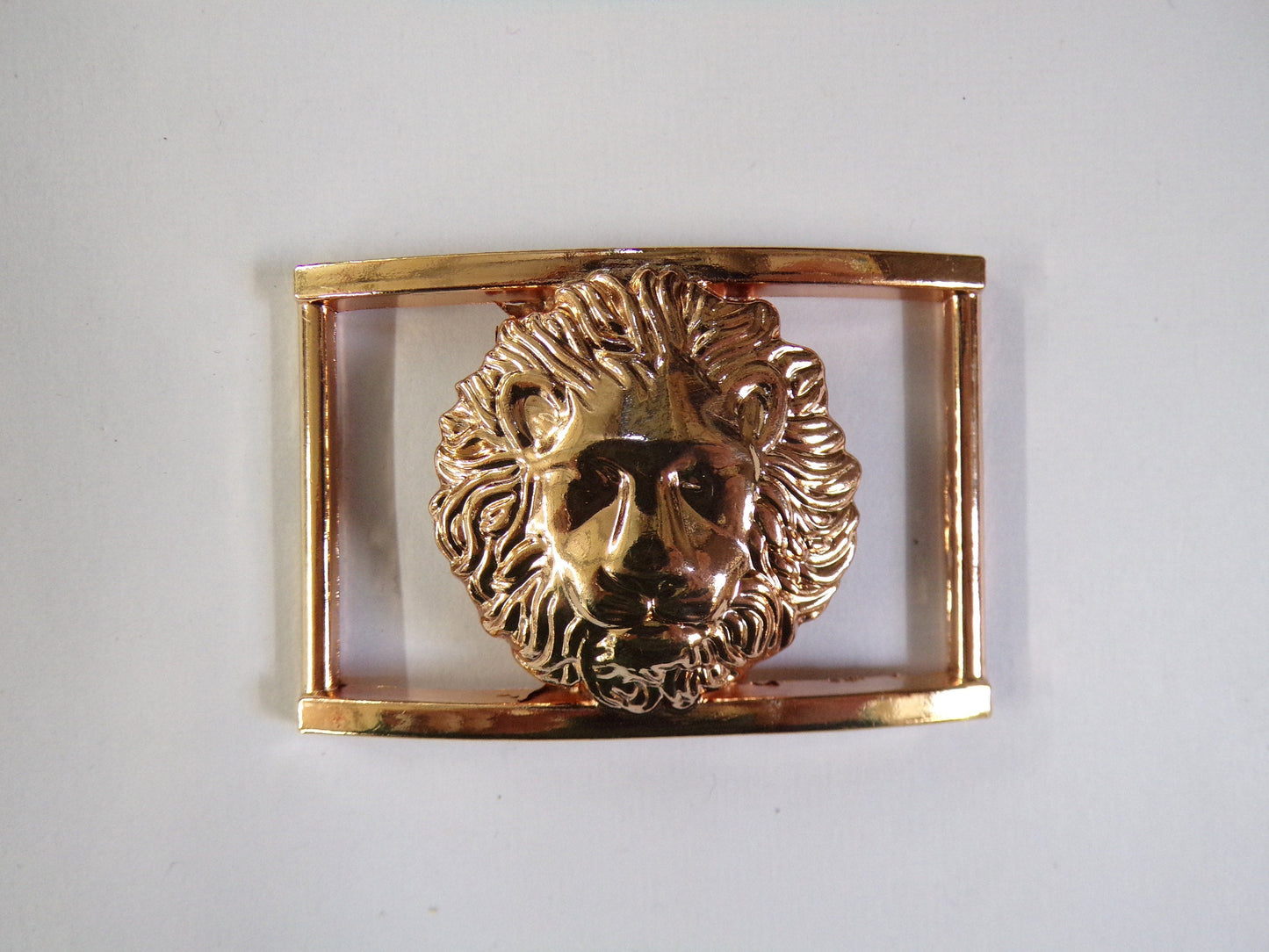 Gold tone Lion Buckle, 6.5*4.5cm Belt Buckle, Sewing, Craft, lion buckle, couture buckle, swimwear