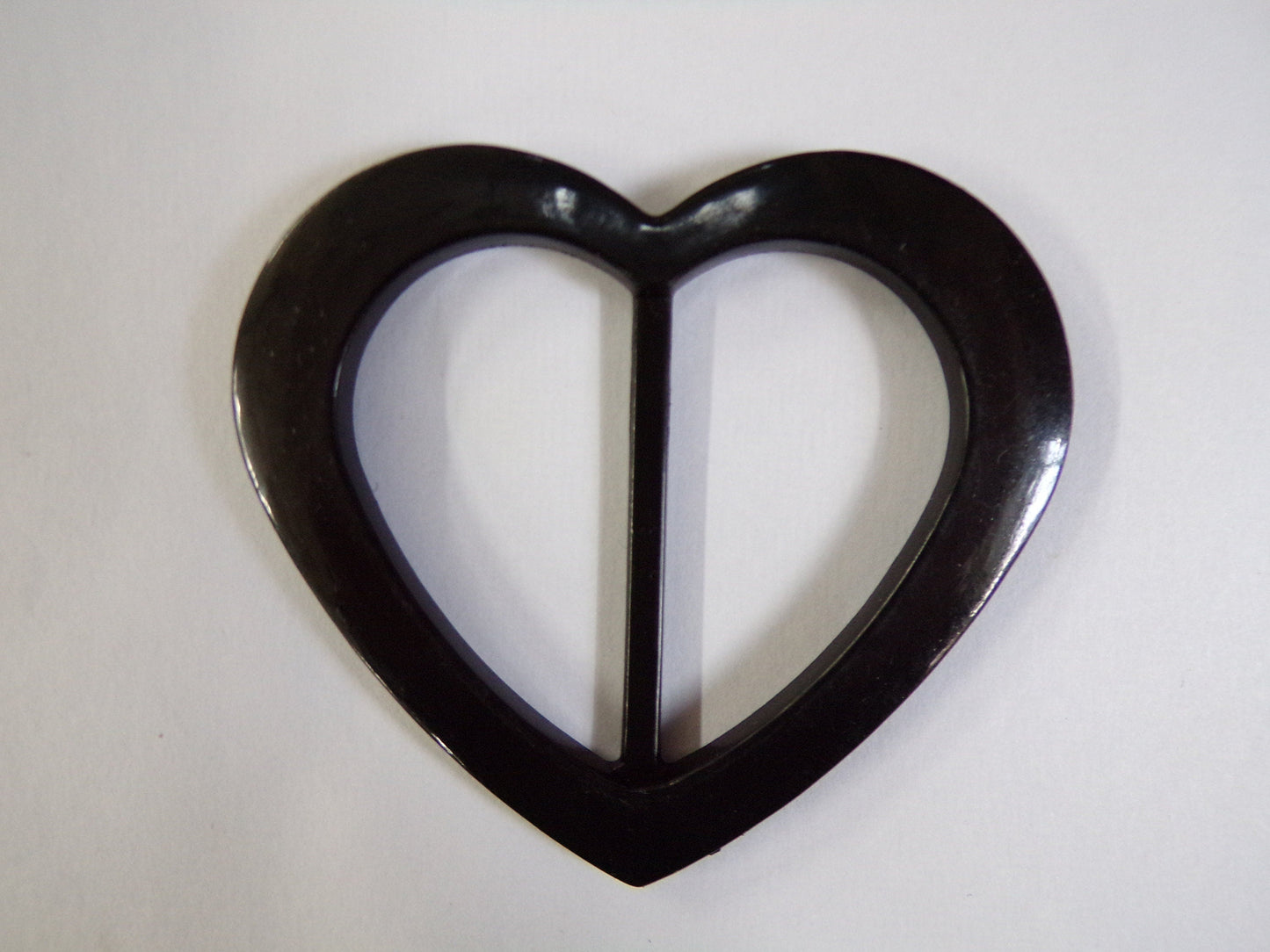 Black White Buckle, 2" Slider Buckle, 40mm 45mm bar, Sewing, Craft, daisy buckle, flower buckle, heart buckle