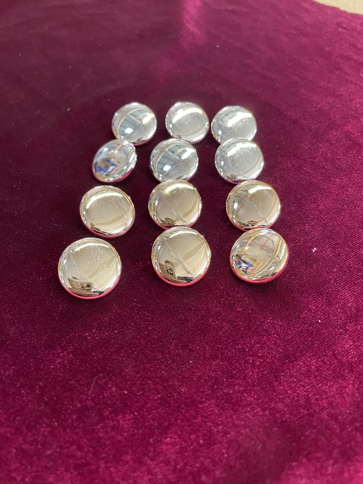 5sizes, gold Shank buttons, Gold/Silver, Flat Dome Shank Buttons, Metal Look Buttons, shank buttons, blazer buttons, silver buttons, buttons