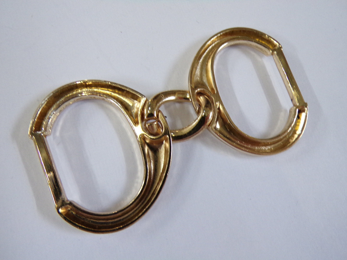 4.5*8cm Gold Metal Buckle, Belt buckle, Coat buckle, Couture buckle, Swimwear, Dancewear Sewing, Craft,
