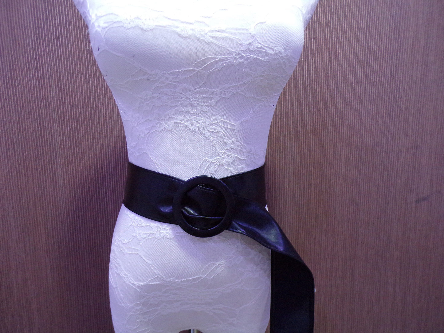 Wide Faux Leather Belt, Vintage Style Belt, Soft Faux Leather, Black Belt, 100cm, belt, Faux leather belt, belts, black wide belt