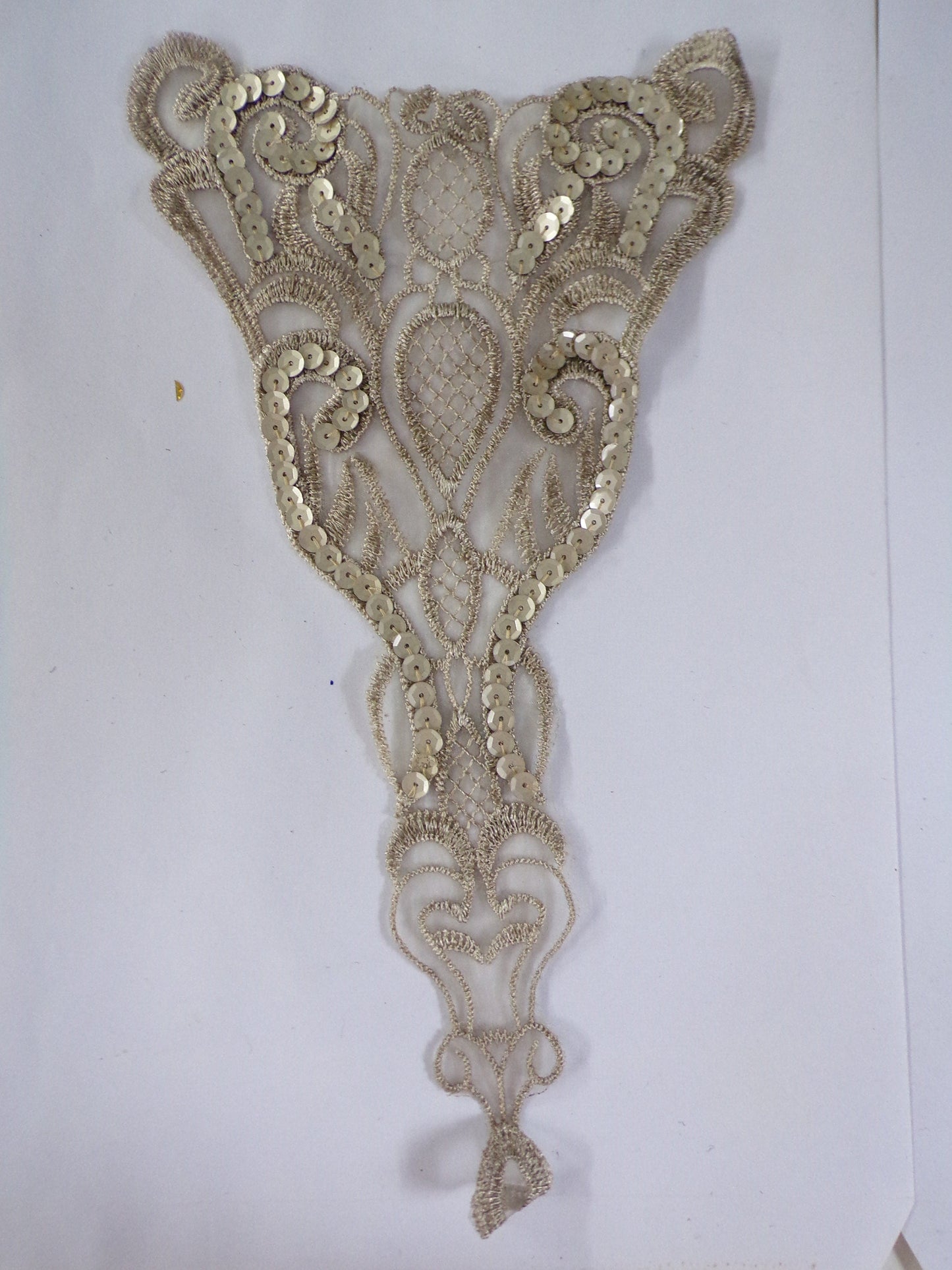 Sequin Lace Applique, Sequin Patch, 6 colours, Sewing, Decor, Craft, appliqué, couture, occasionwear