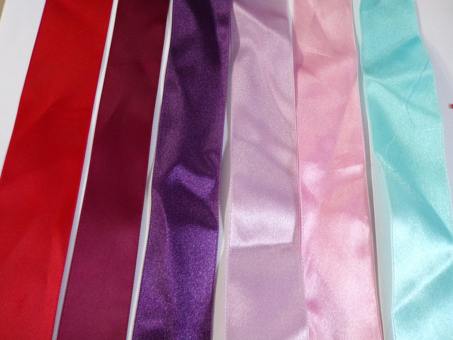 38mm Double Side Satin Ribbon, Satin Ribbon 13 colours, Double Faced Satin Ribbon, nylon ribbon