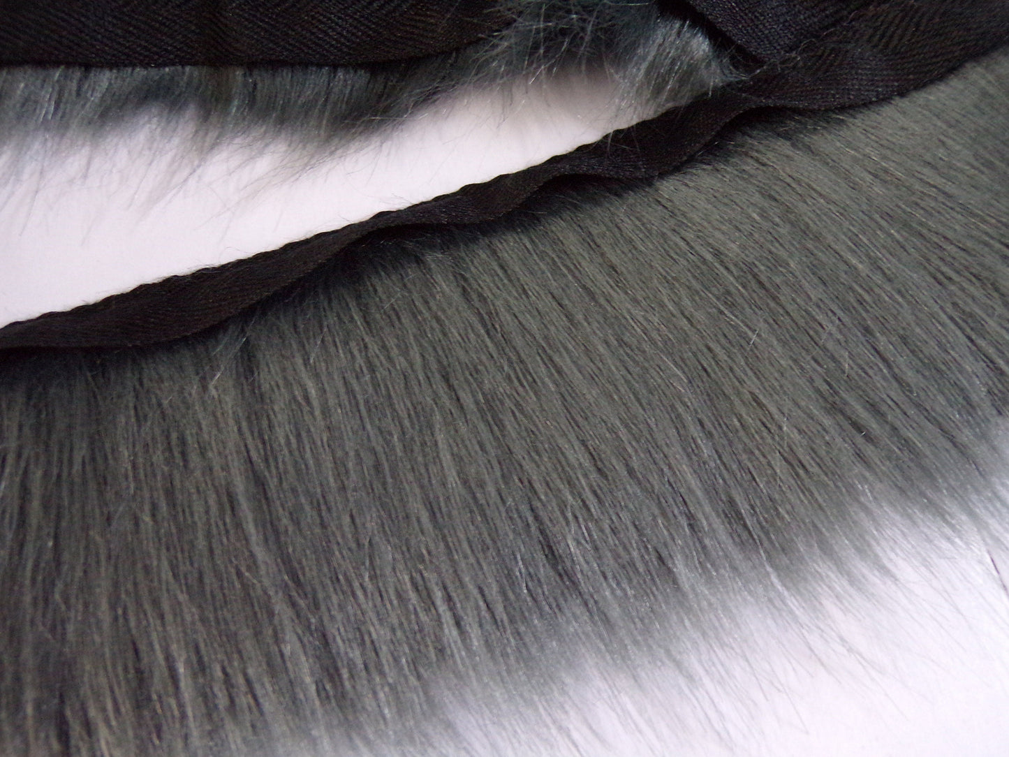 8cm, wide Super Soft Artificial Fur for Edging, Artificial fur for Handcraft, fur, couture, fashion fur, faux fur, grey fur, fur, imit fur