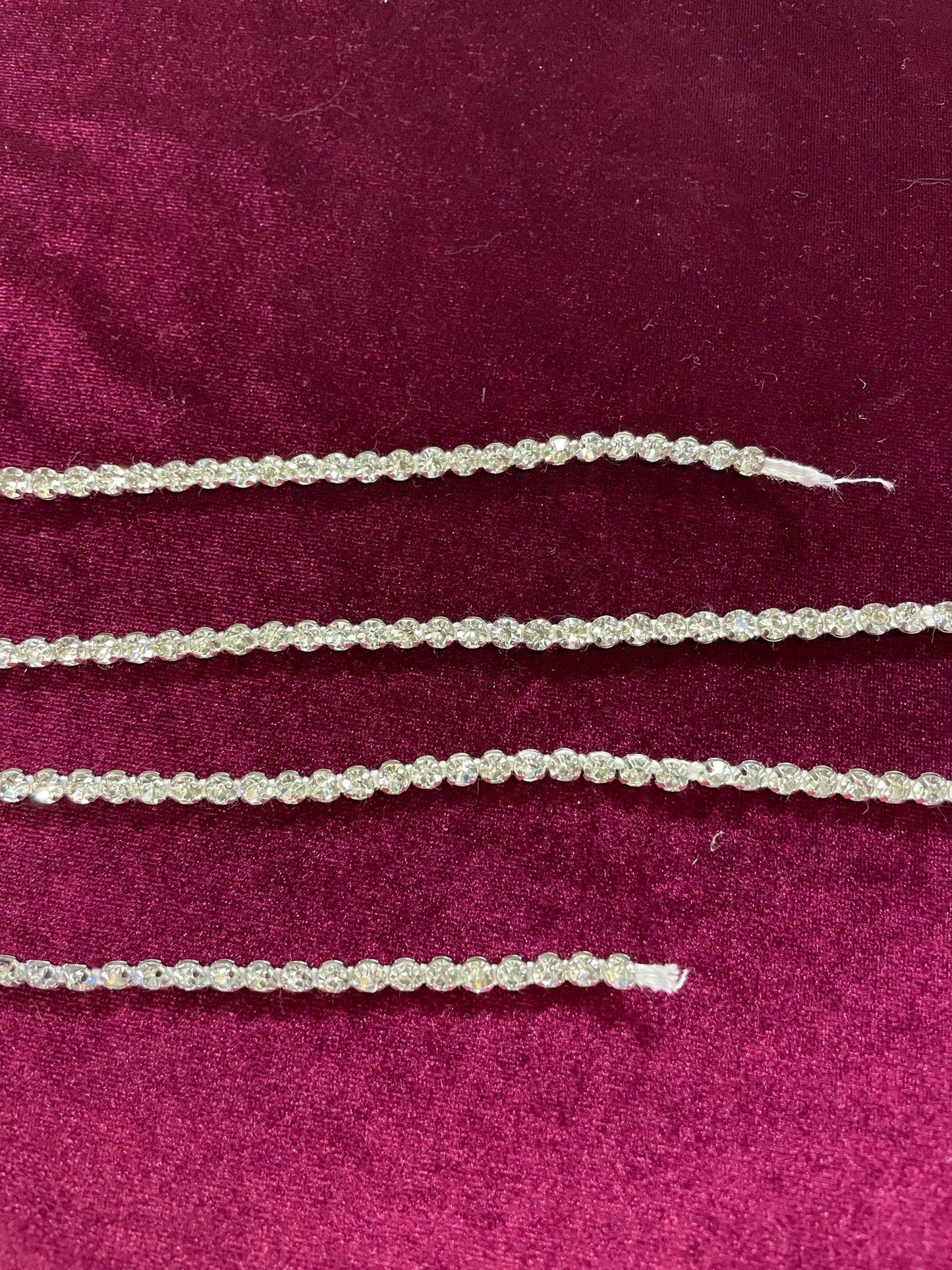 Diamanté on cord, A grade stones easy sew, diamante on string, diamanté strapping, diamanté, fashion cord, diamanté string, diamanté tape