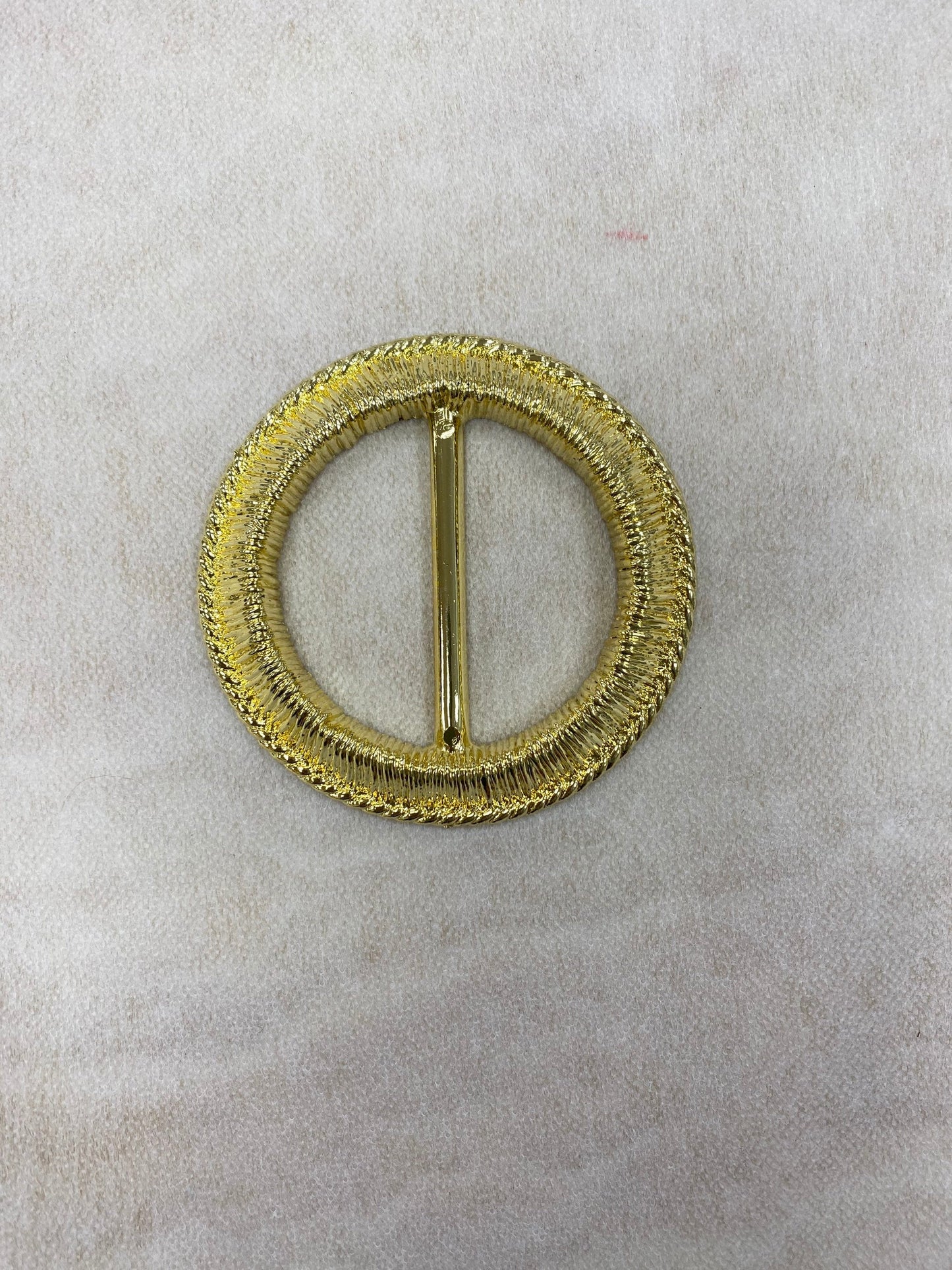 8cm Buckle, Gold Plastic Buckle, Dress Buckle