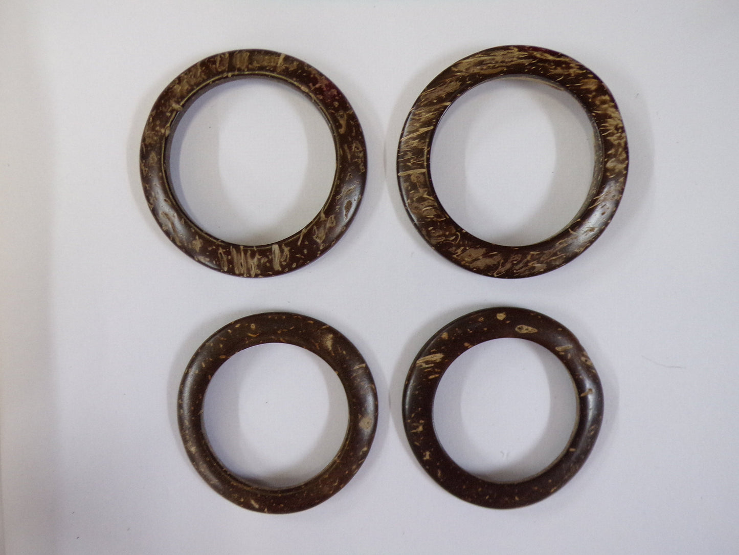 1pcs, Natural Coconut Light Weight Rings, Macrame rings, Macrame Hoops, Knitting, Sewing, Coconut rings