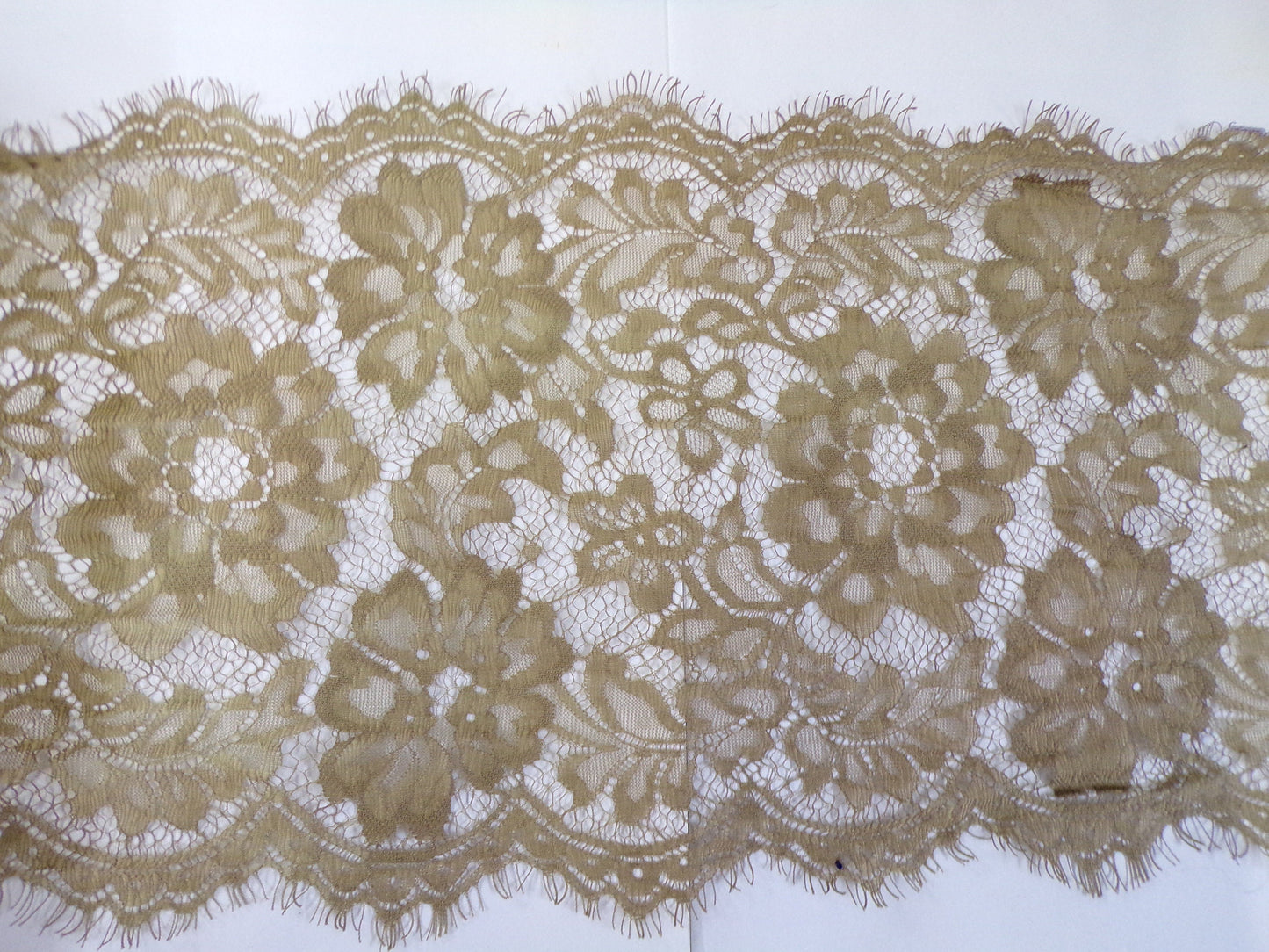6 colours, 26cm wide Delicate Eyelash Lace Trim, Black lace, White Lace, French Lace, eyelash lace, fashion lace, Sewing, Craft, lace
