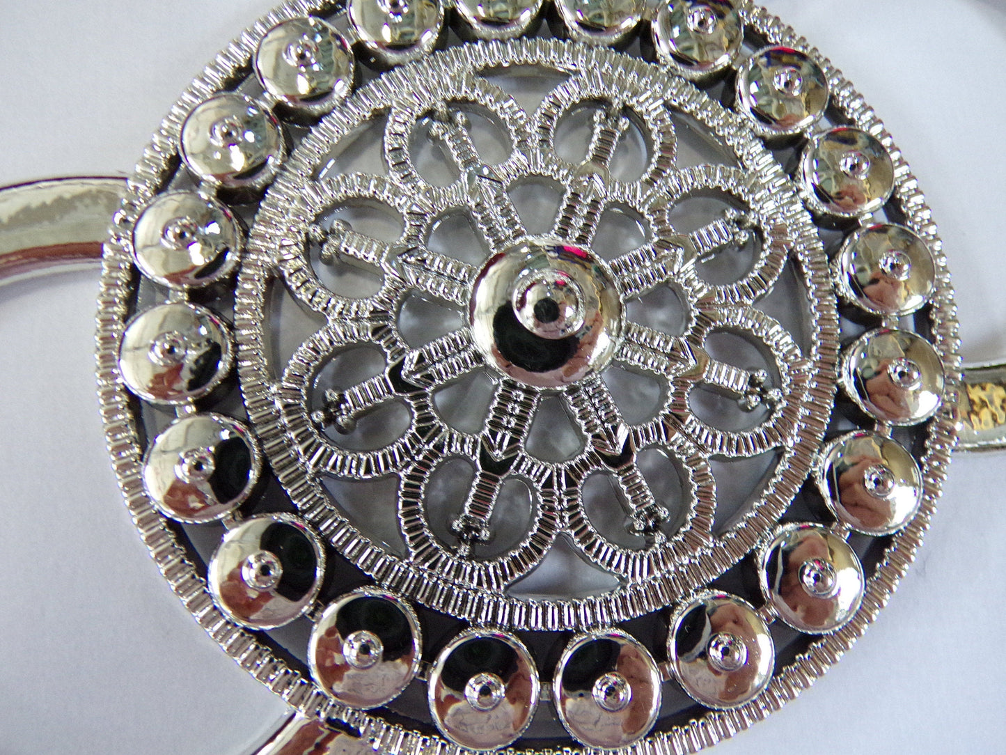 Large Silver or Gunmetal Buckle, Decoration Buckle, Belts, Bags, Lingerie, Swimwear, Double circle Buckle, fashion buckle, buckle, knitwear