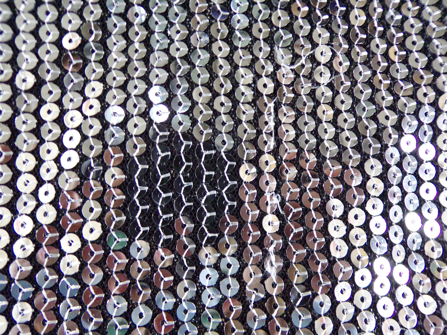 4mm, Silver Sequin Fabric, Sequins on Mesh, Shiny Dress, Party, Costume Clothing, Dancewear, Craft, sequin, sequin fabric, fashion fabric.