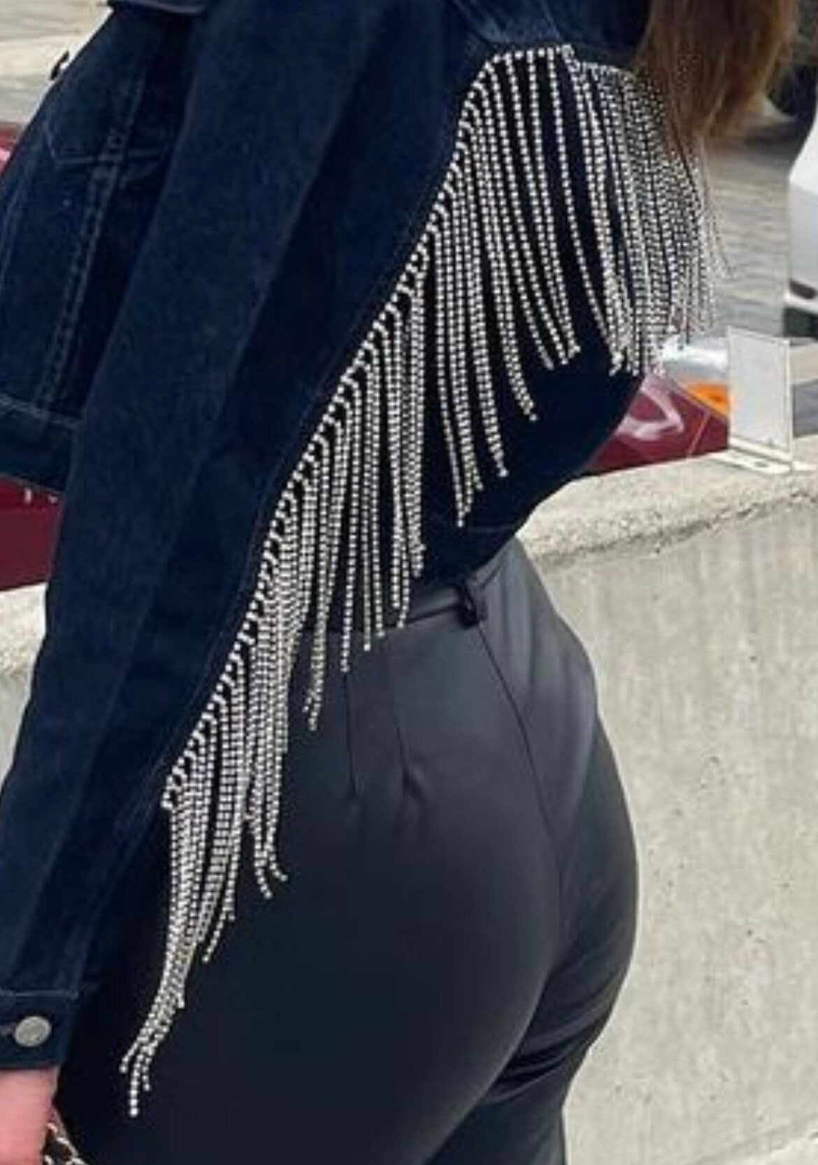 12 cm Diamante fringe, diamanté tassel, diamanté, fringe, rhinestone fringe, fringe, diamanté, rhinestone, fringe, embellishment fringe