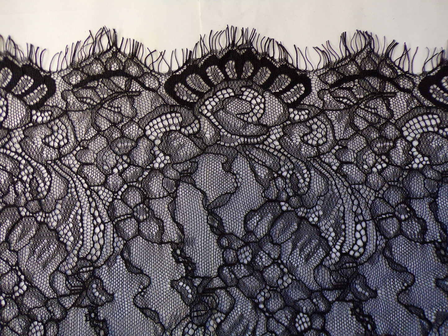 1mtr, 30cm Eyelash Lace Trim, Black French Lace, Eyelash Lace for Lingerie, Tops, Dresses, Decoration, Craft
