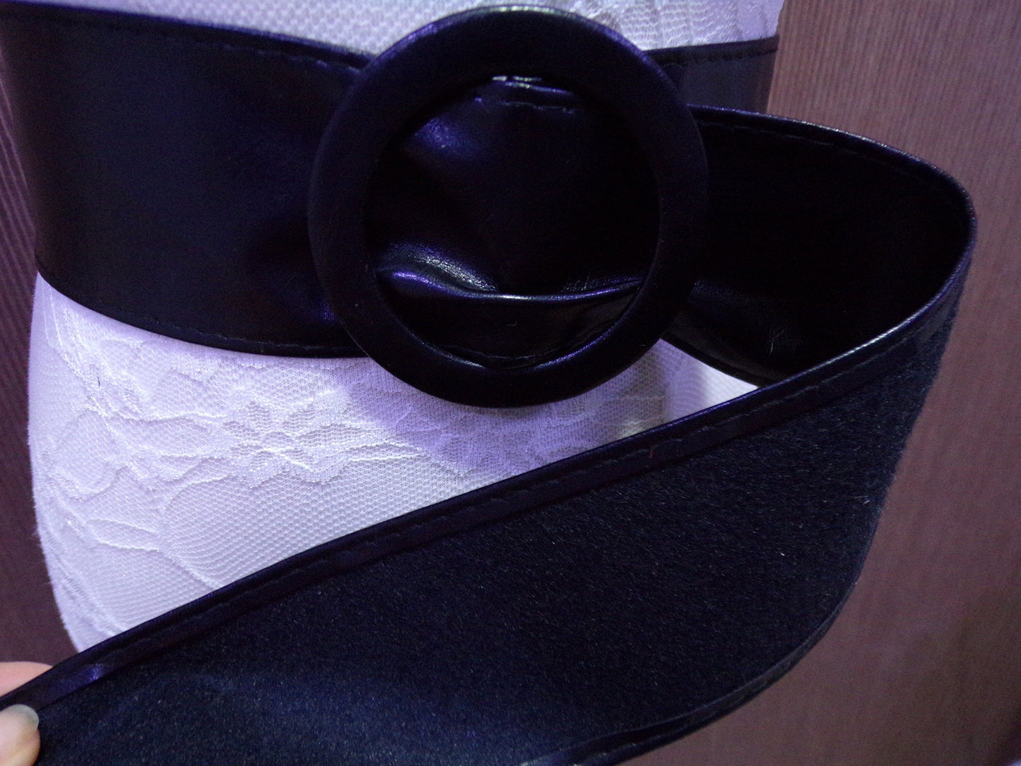 Wide Faux Leather Belt, Vintage Style Belt, Soft Faux Leather, Black Belt, 100cm, belt, Faux leather belt, belts, black wide belt