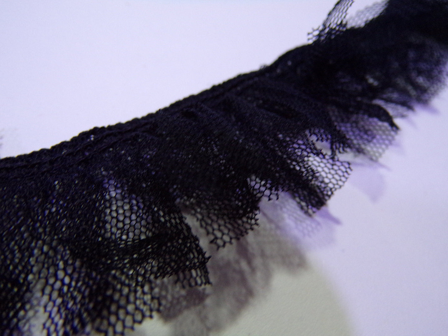 Elasticated Mesh Trim, Elastic Lace Trim, Mesh, Elastic, Lingerie, Dancewear, Home Decor