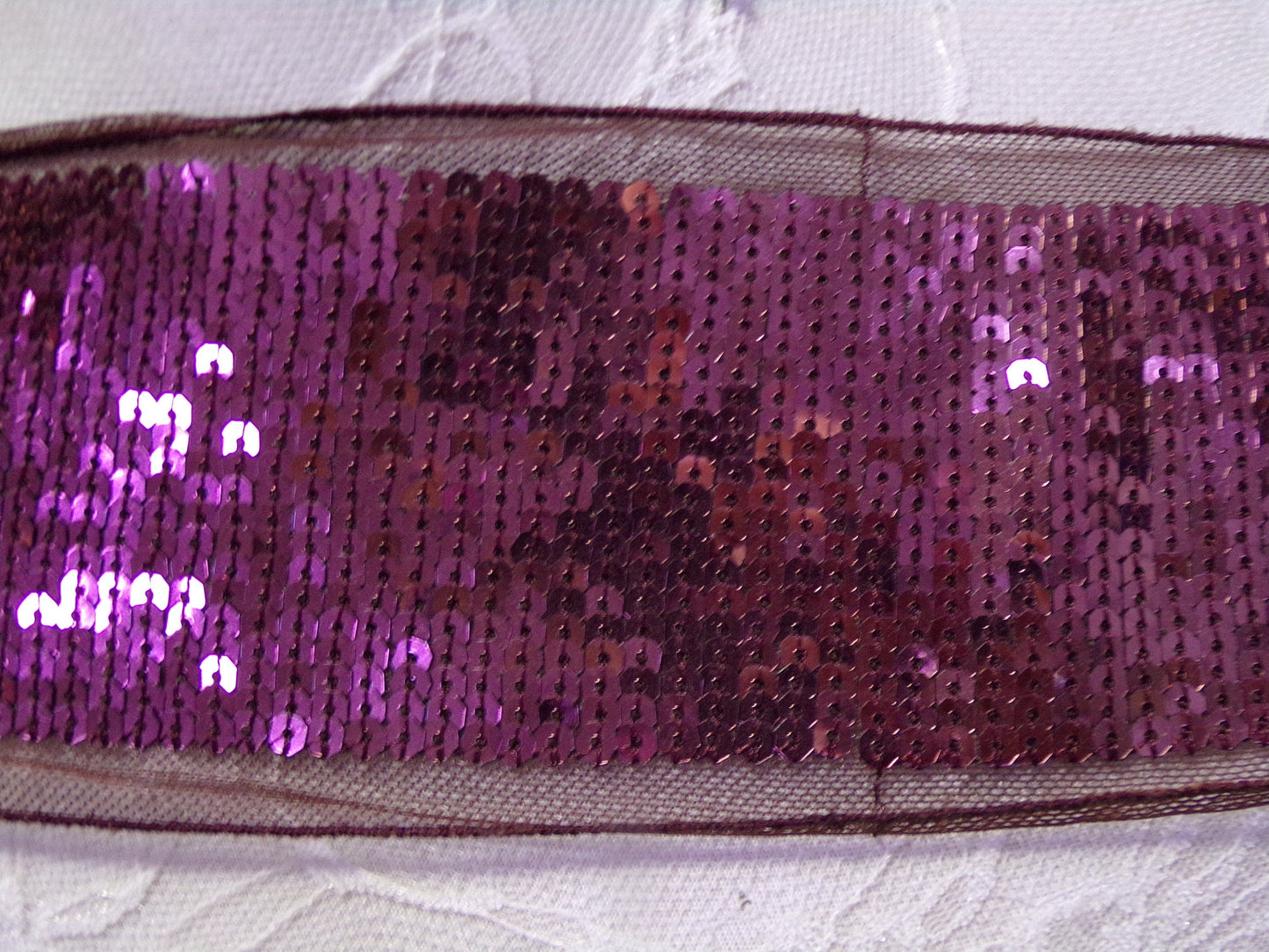 7.5cm Sequins Lace Trim, Sequins Tape, Lace Trim with Sequins, Sequin Tape, sequins lace, Decor, Sewing, Craft, Dancewear