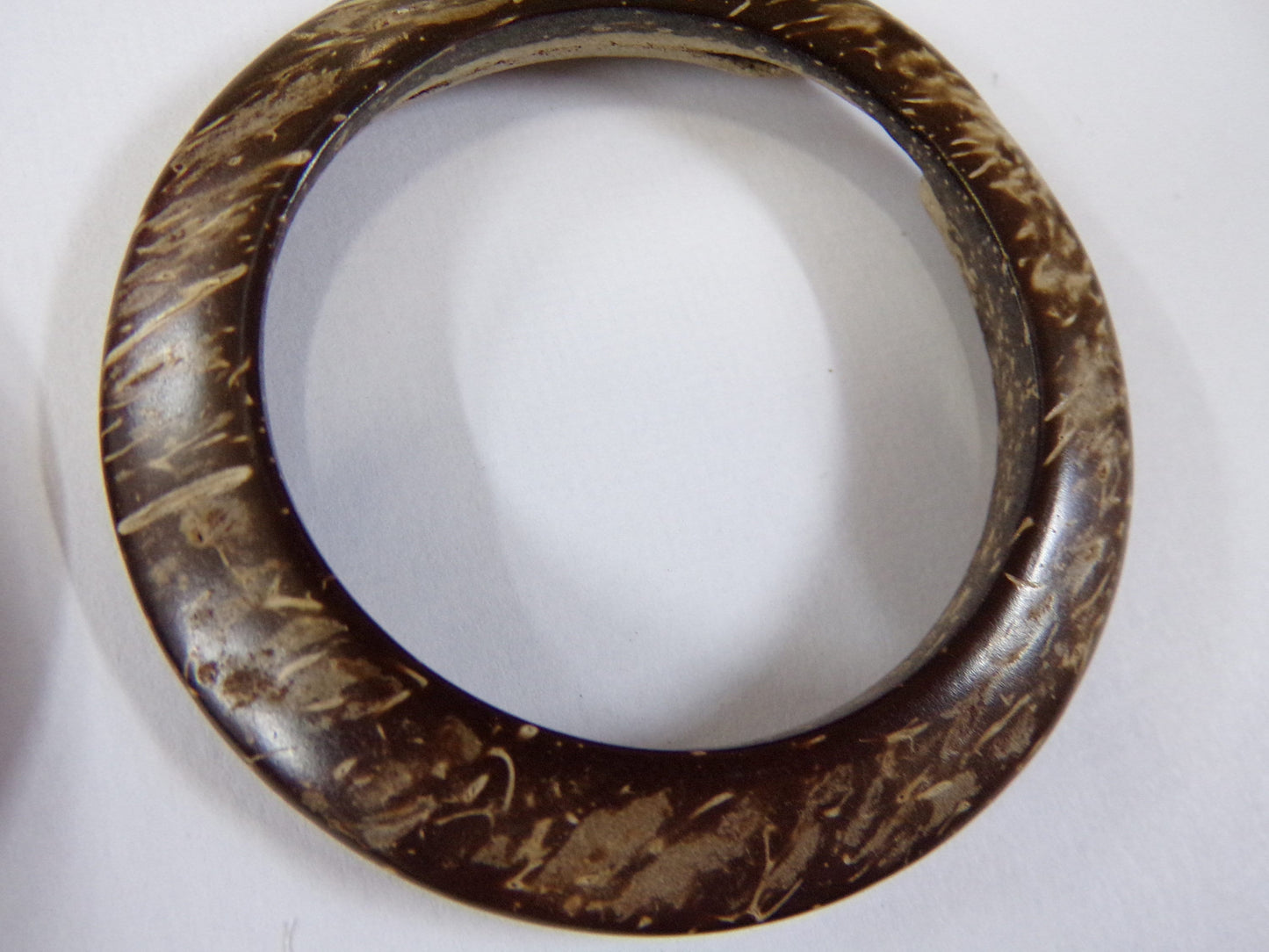 1pcs, Natural Coconut Light Weight Rings, Macrame rings, Macrame Hoops, Knitting, Sewing, Coconut rings