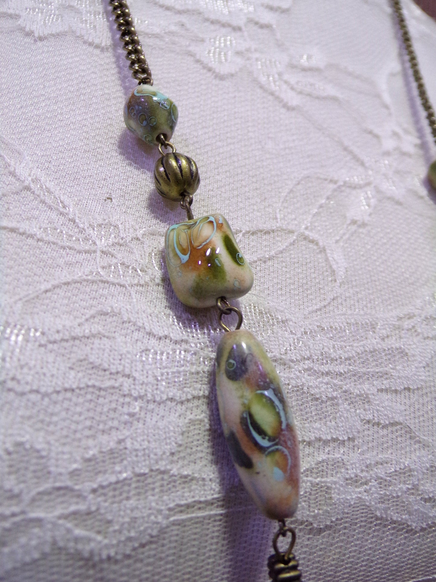 Vintage Style Long Necklace, Chain Necklace, Vintage Jewellery, Necklace