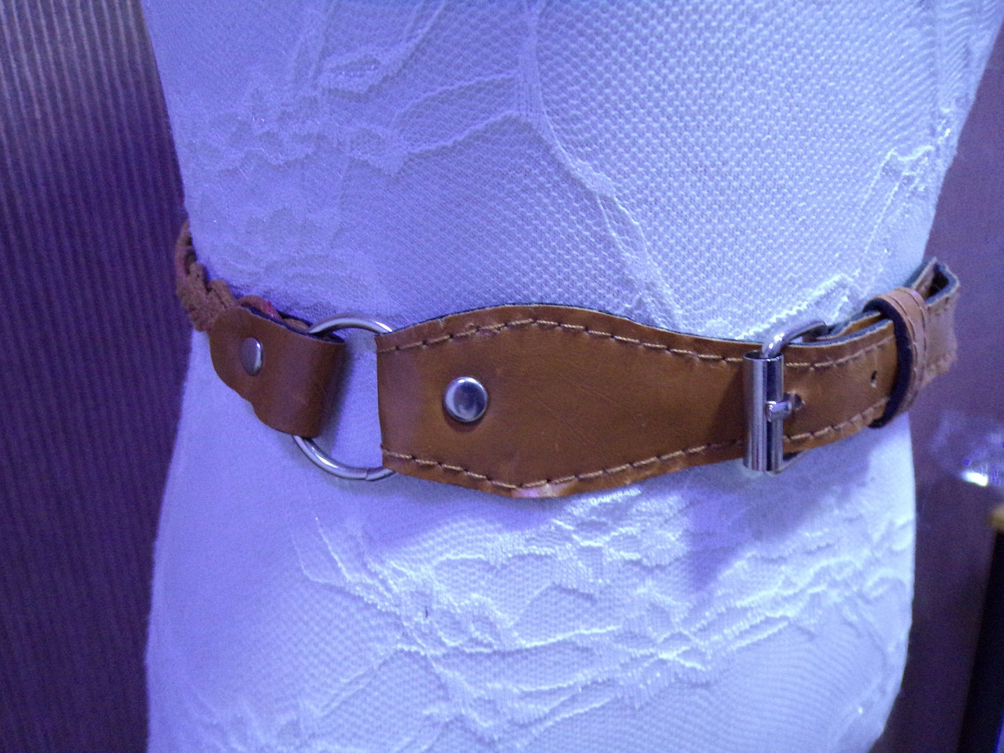 Brown Plaited belt, Twisted belt, Fashion belt, Faux leather belt, plaited belt, boho belt, twisted belt