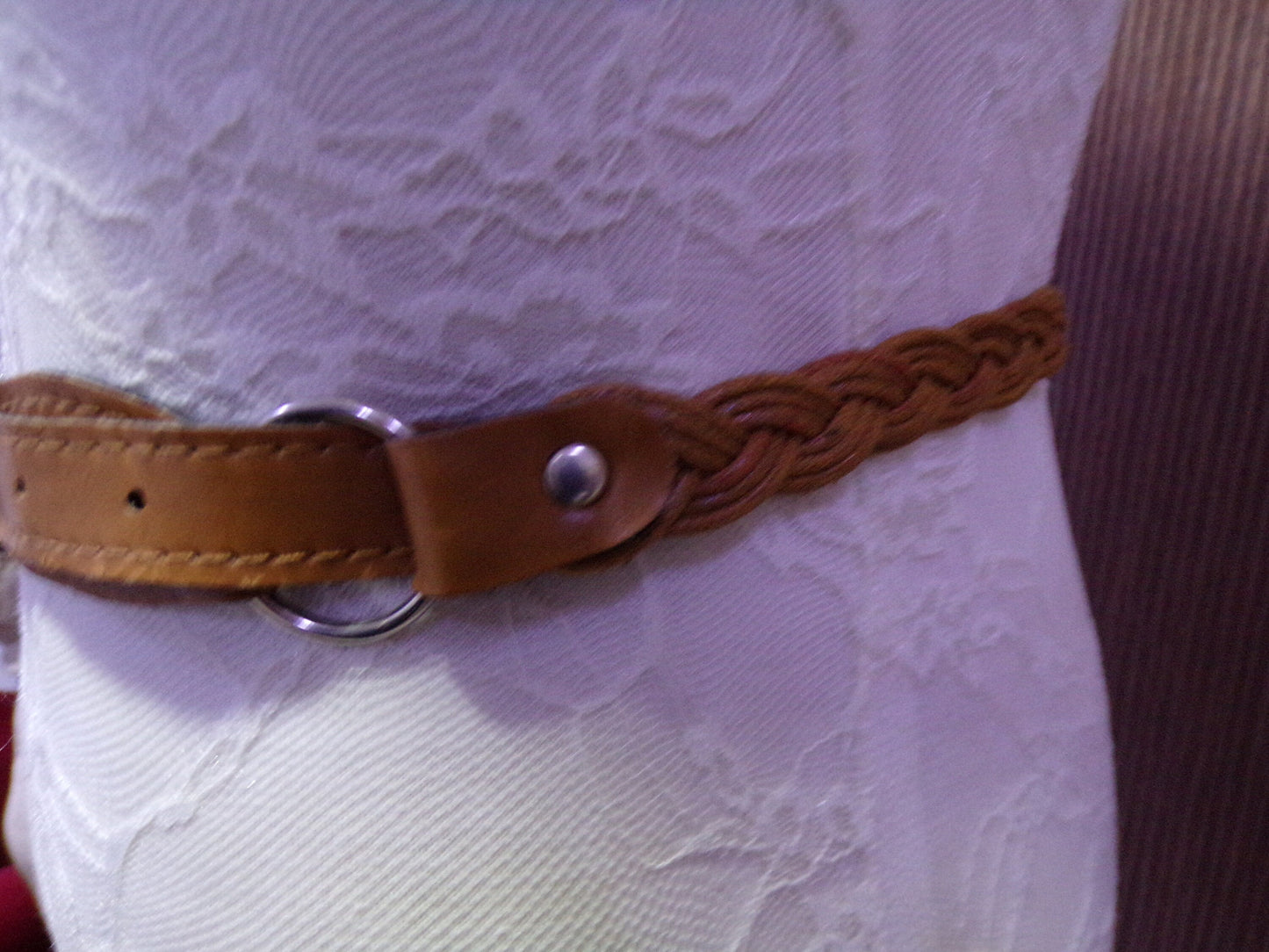 Brown Plaited belt, Twisted belt, Fashion belt, Faux leather belt, plaited belt, boho belt, twisted belt