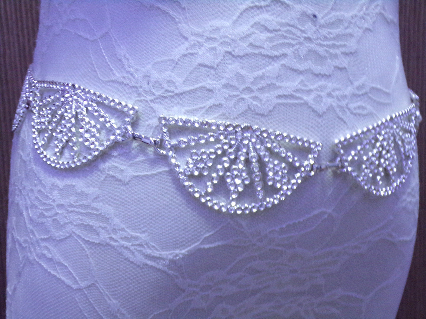 Silver Metal Belt, Body Chain Jewellery, Silver Chain, Decor, Craft