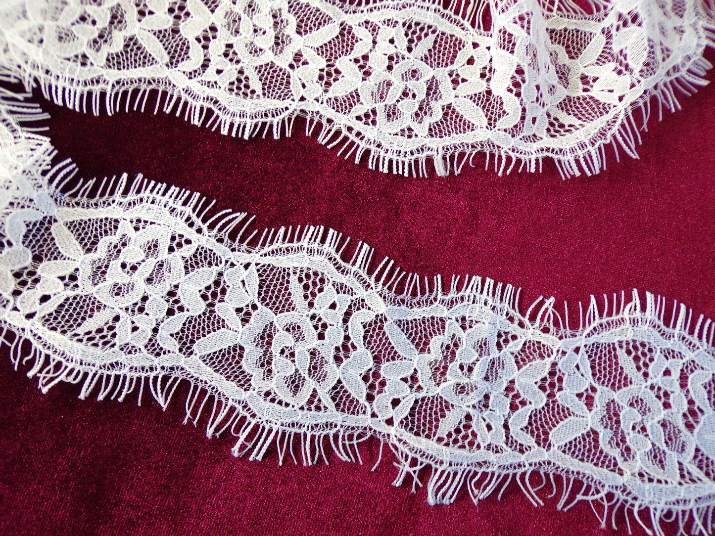 1mtr, White Lace Trim 5cm wide, French Lace, Lingerie Lace, Decorative Lace Trim, Underwear, Tops, Dresses, Clothing