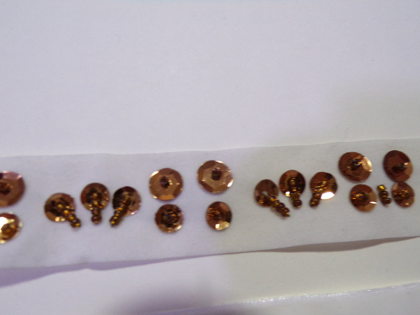 Beaded Sequins Velvet Trim, Sequins tape, Velvet Trim, Embroidered Border, Decor, Sewing, Velvet
