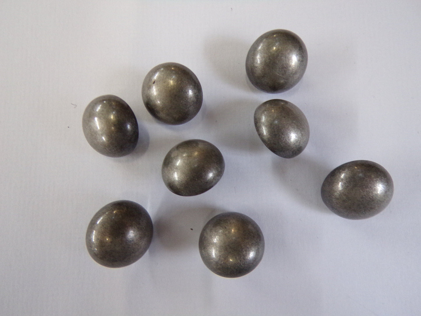 6pcs, 15mm, Vintage style buttons, Military Buttons, Gun metal buttons, Brass buttons, Army buttons, antique nickel buttons, puerta buttons