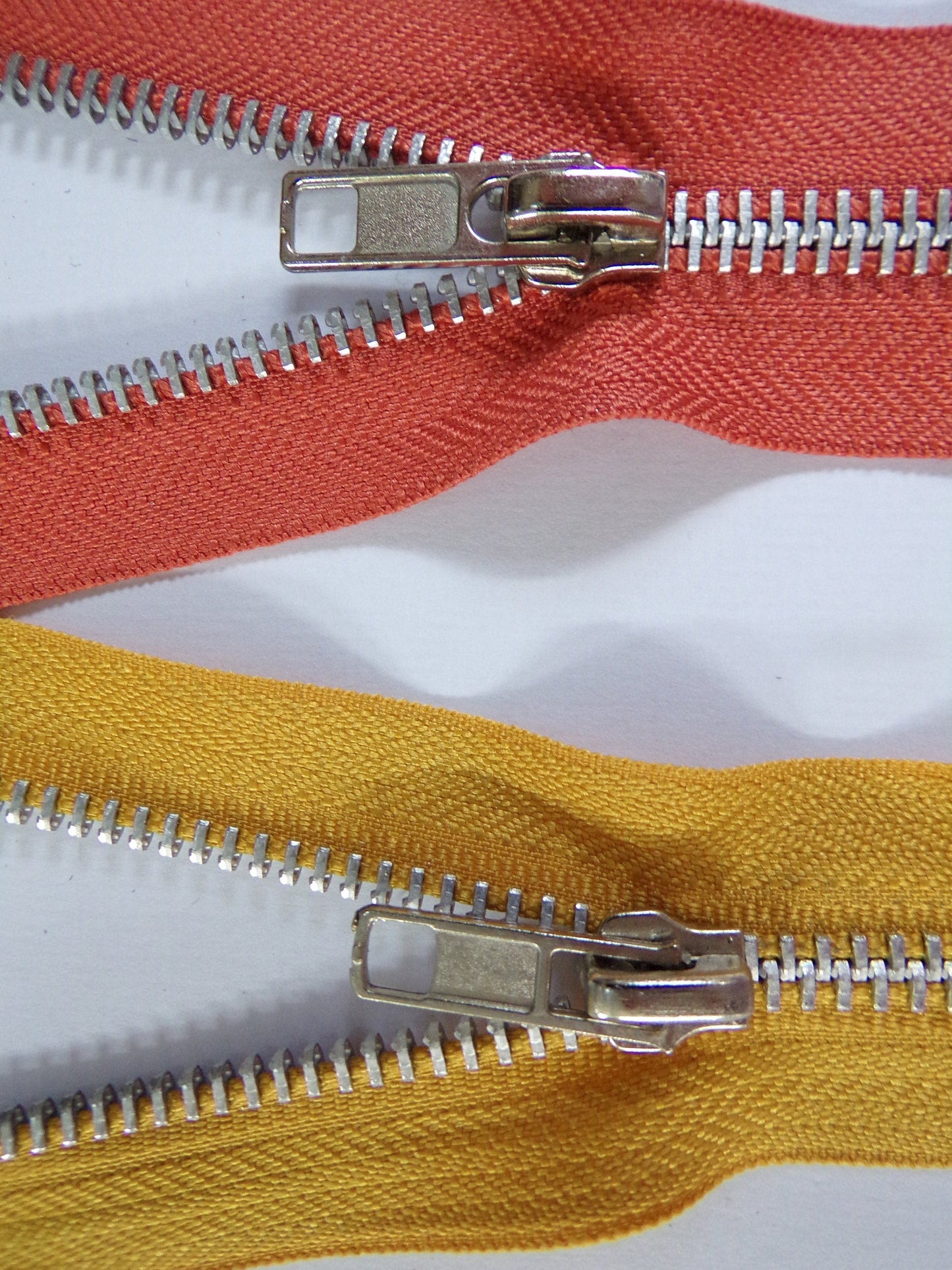 6" Zips, Closed Ended Zip Metal Teeth, Zip, Silver Zip, Closed End zipper, Dress zip, Clothing zippers, metal zips