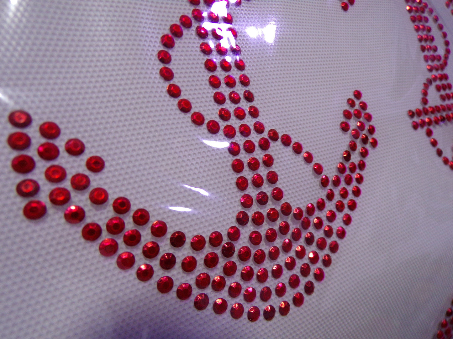 Rhinestones Anchor Applique, Iron on Patch, Anchor decor, Clothing, Sewing, Craft, Hot fix, nautical