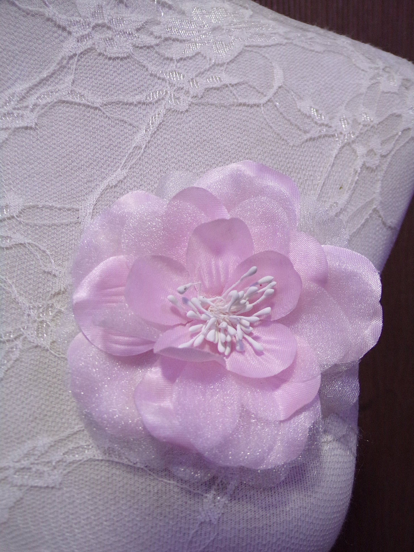 Organza Flower Brooch, Wedding Corsage, Wedding Accessories, Bridal Flowers brooches