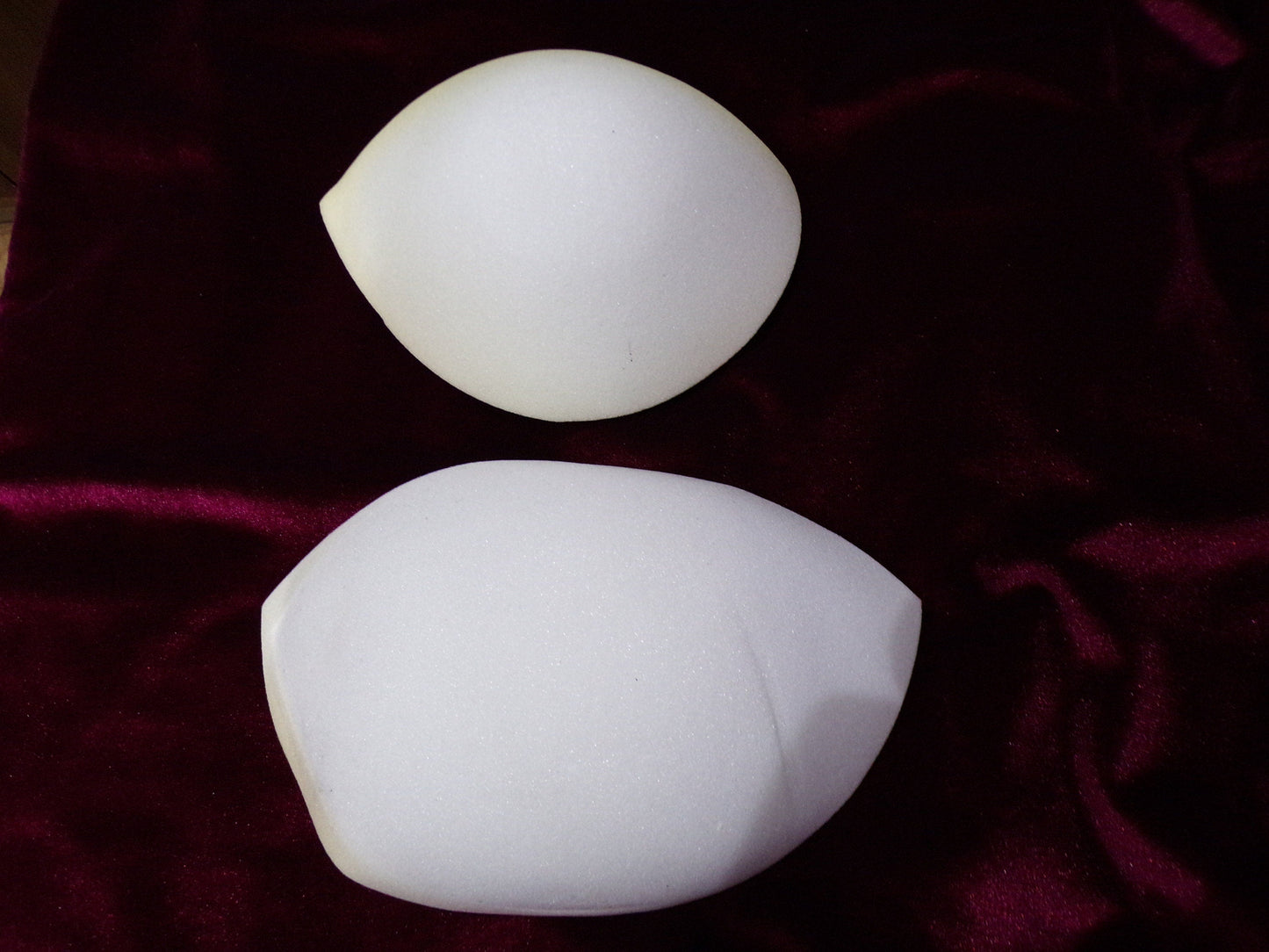 Comfortable Uncovered Bra Pads, Foam Bra Pads, S-XXL sizes Bra pads for Swimwear, Dresses, Sports Bras, Bras, bra cups, bra cup