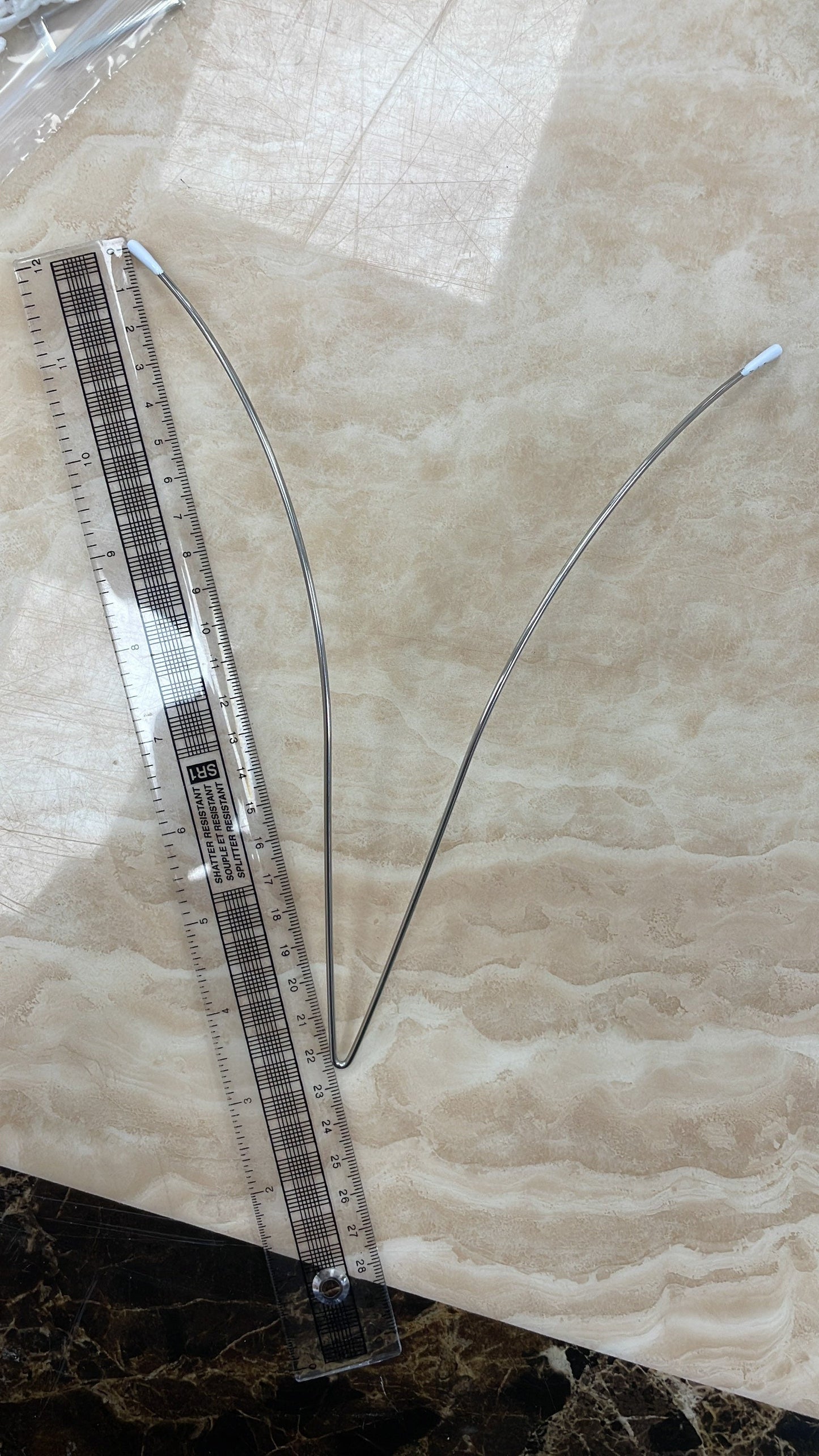 Large v bar, garment buckle, corset buckle, v bar, garment buckle, corset shape buckle, corset insert buckle, insert bar