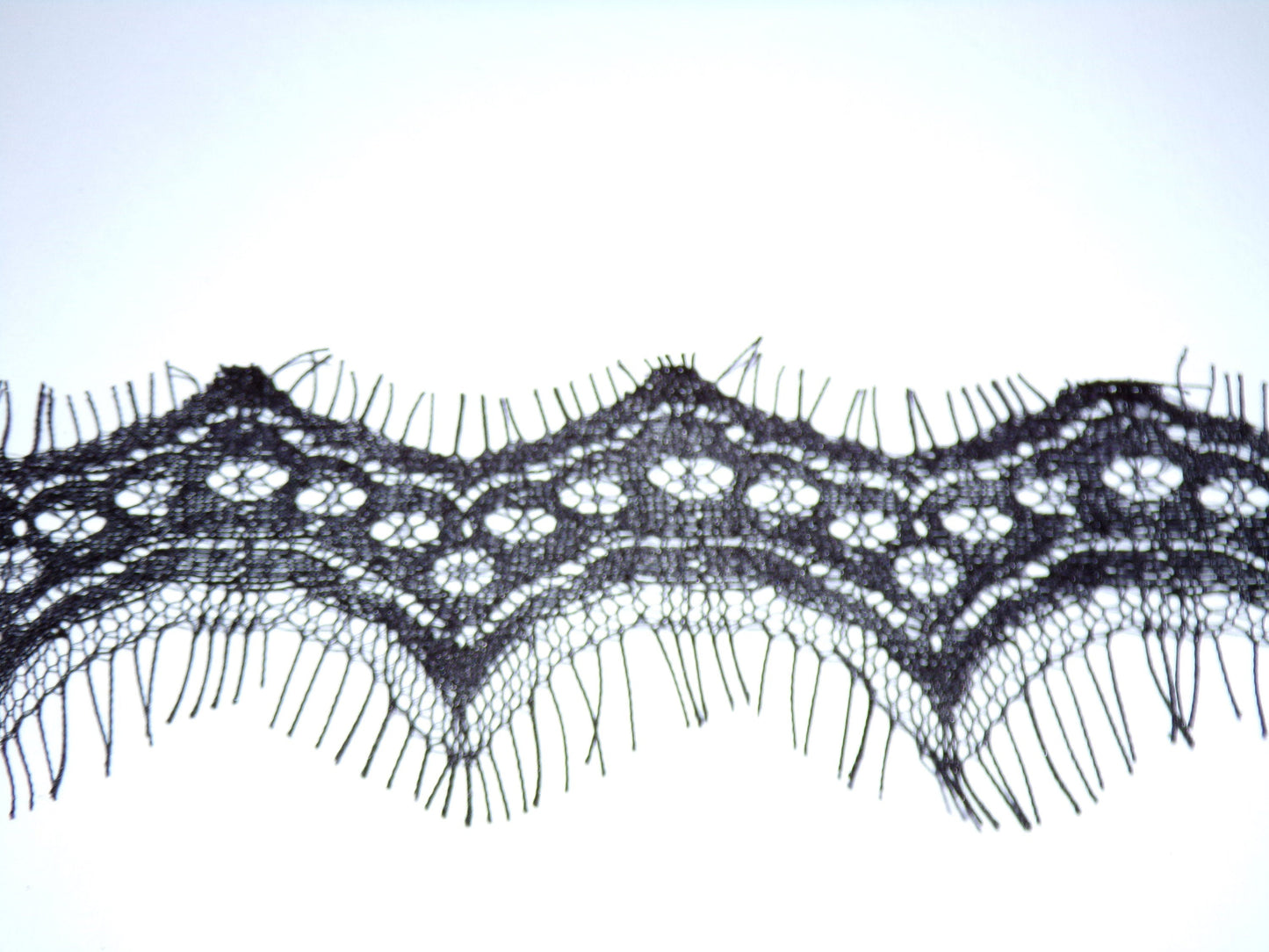 5.5cm wide Delicate Lace, French Lace, Eyelash Black Lace, Lingerie lace, Decorative Lace for Sewing, Craft, Dress, Top