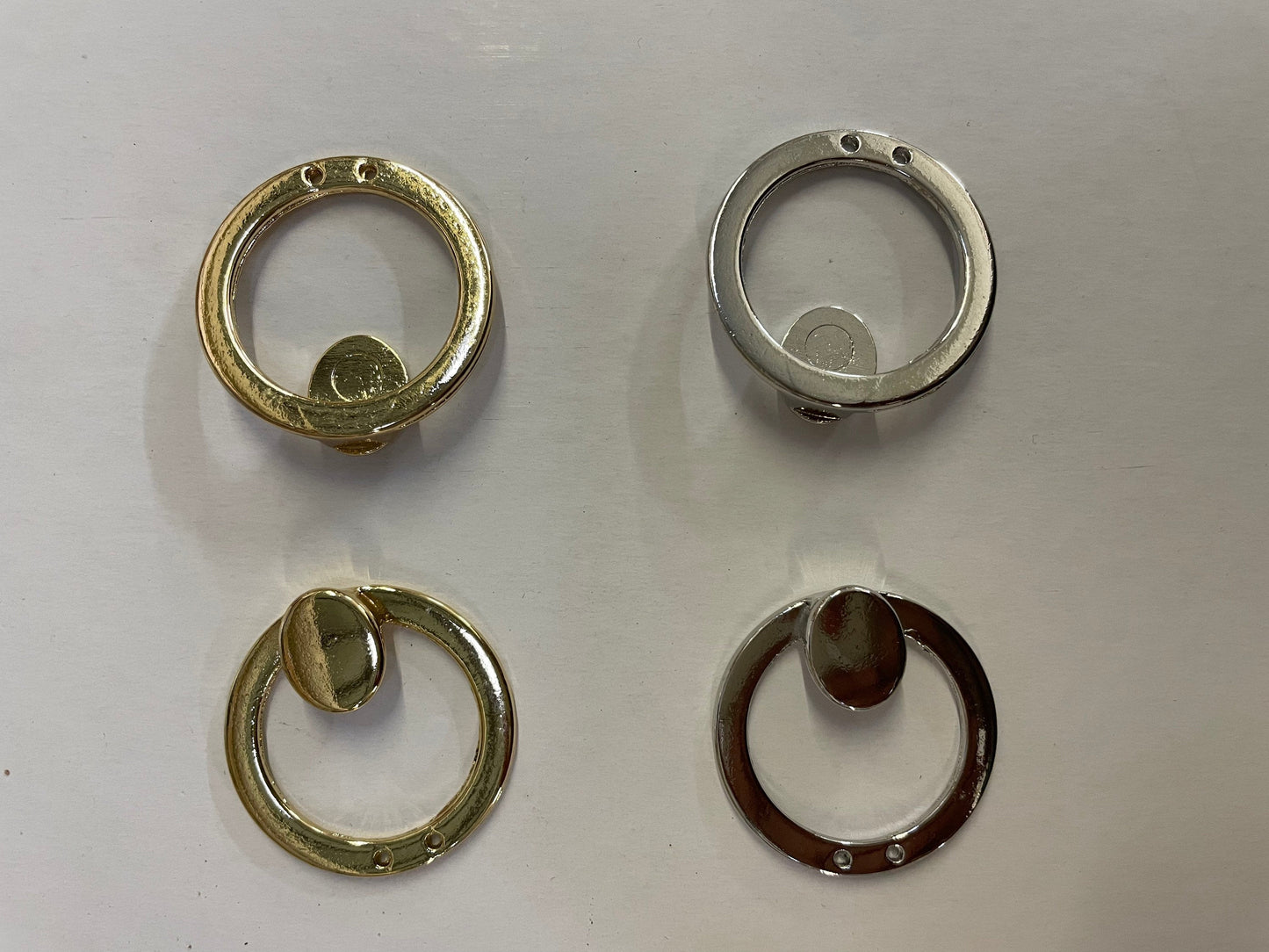 Buckle, 2 part buckle, gold buckle, silver buckle.