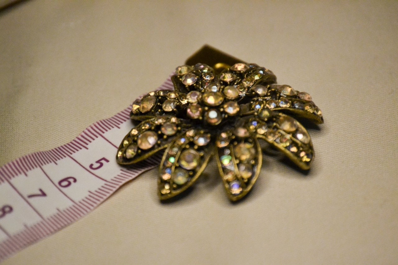 Flower Brooch Pin, Antique Brooch Pin, Brooch, Flower Brooch