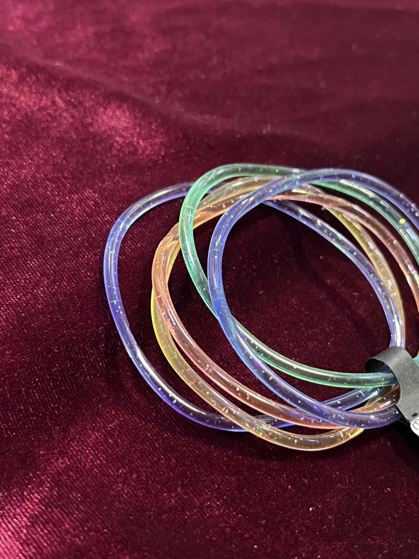 Multi-Coloured Gummy Bands, Y2K Bands, Jelly Bracelets, Kids Bracelets, Silicone Bracelets, Adult Bracelets, Y2K Fashion