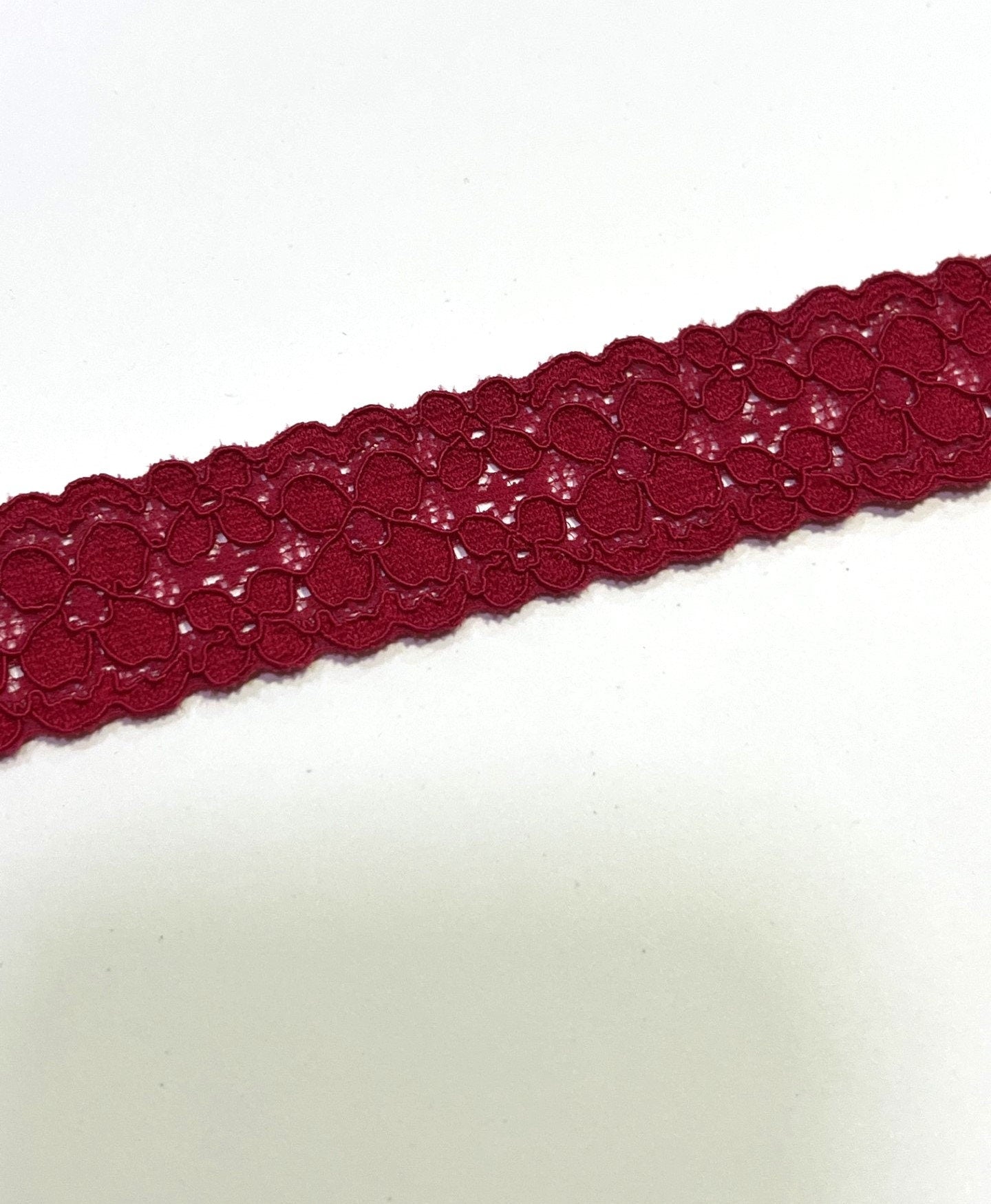 3cm wide Stretch Lace Trim, in 5 Colours, Elastic Lace Trim, Thin lace, Lingerie lace, lace, stretch lace, French lace