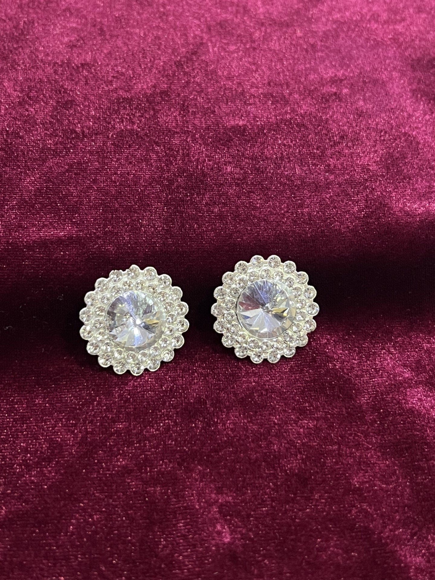 25mm/40L Diamante Buttons, Rhinestone buttons, Bridal Buttons, Fashion Diamante buttons, Crystal Buttons, Shank Buttons, Buttons, diamante