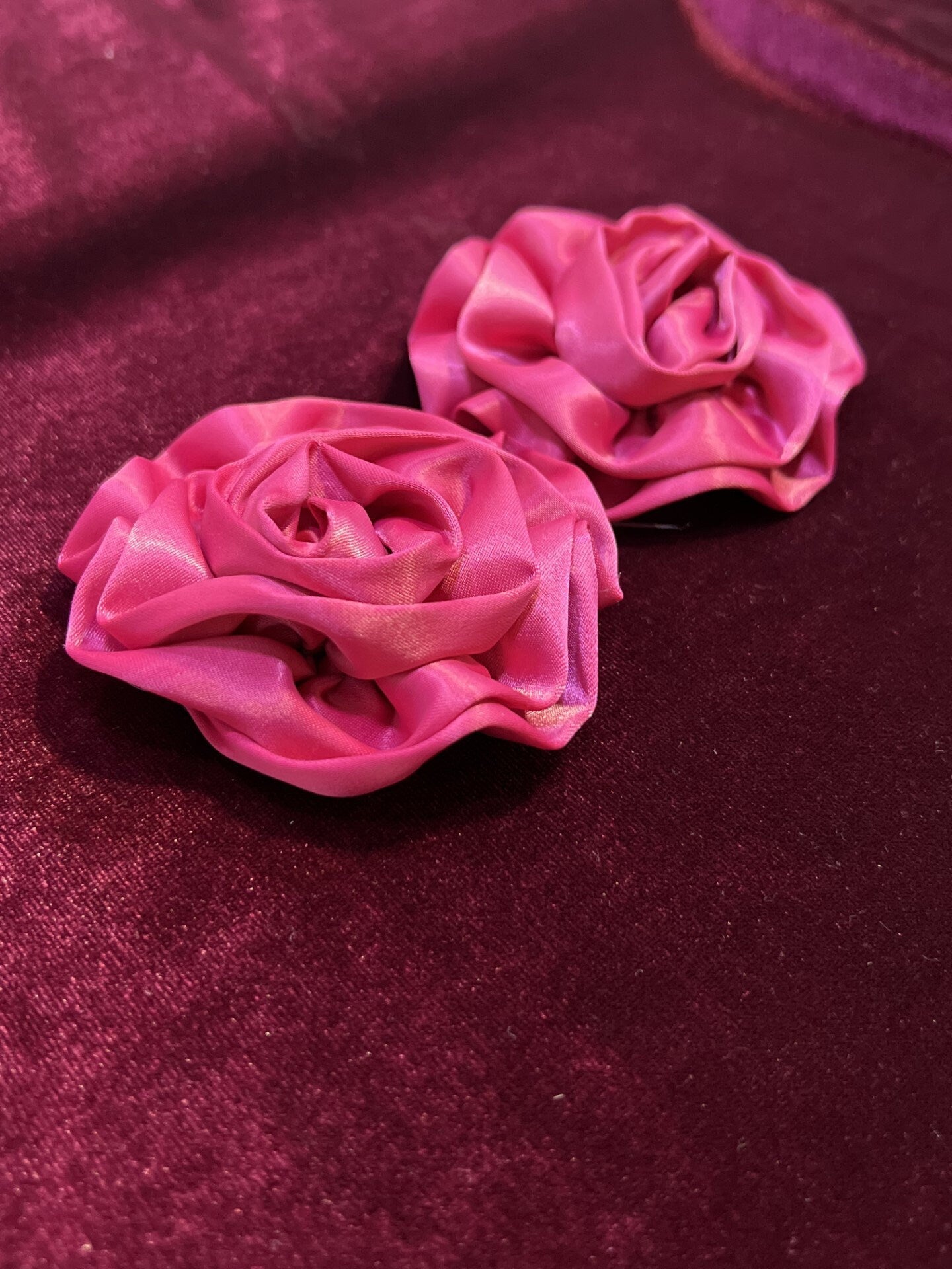 Soft Silky Roses, Bridal Roses, Bridal Flowers, Flowers, Handmade Flowers, Roses, Fabric Roses, Appliques, Embroidered Flower