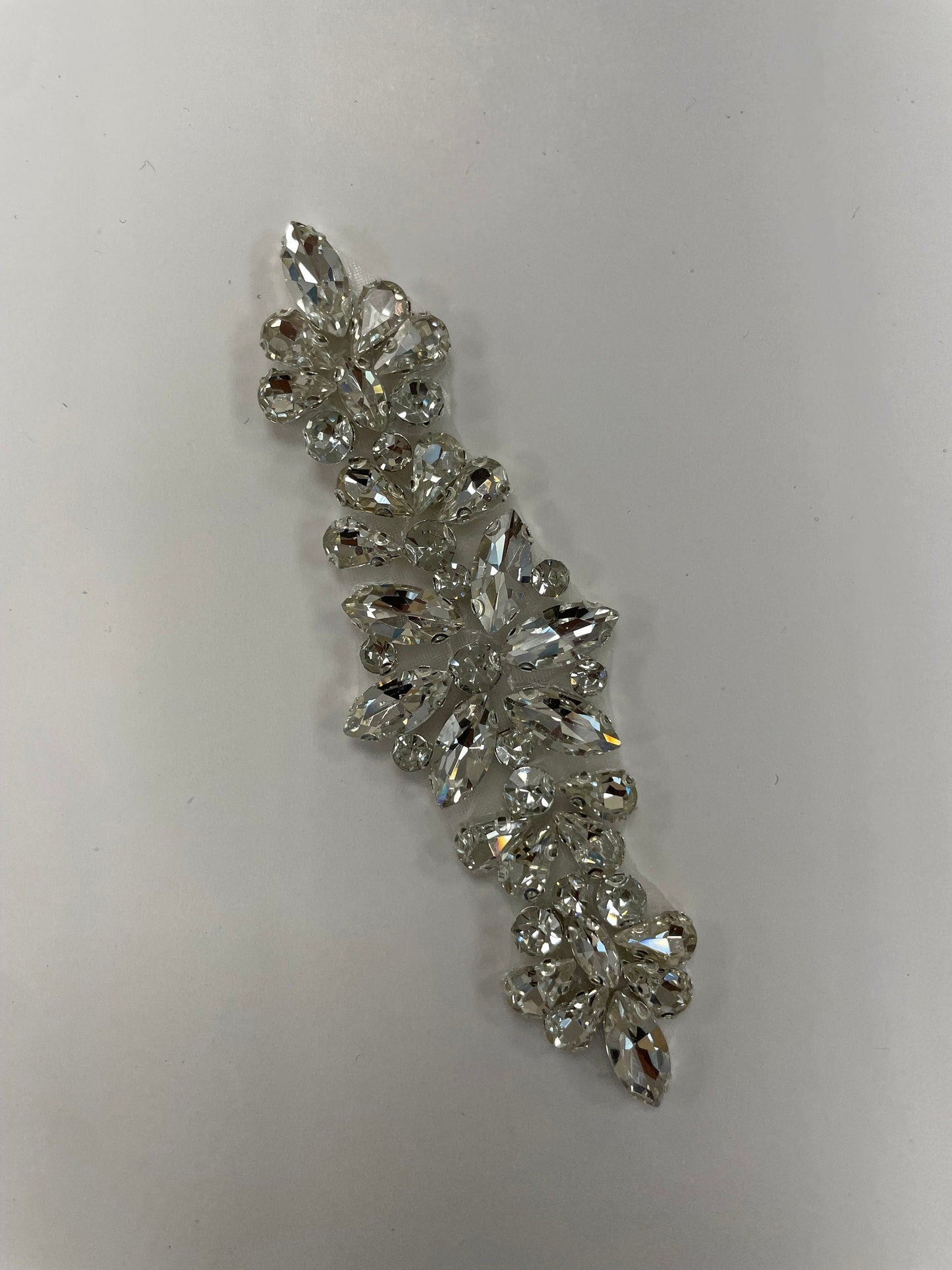 Diamanté, embellishment, wedding trim, wedding embellishment, iron on diamanté, rhinestone applique, diamante applique,
