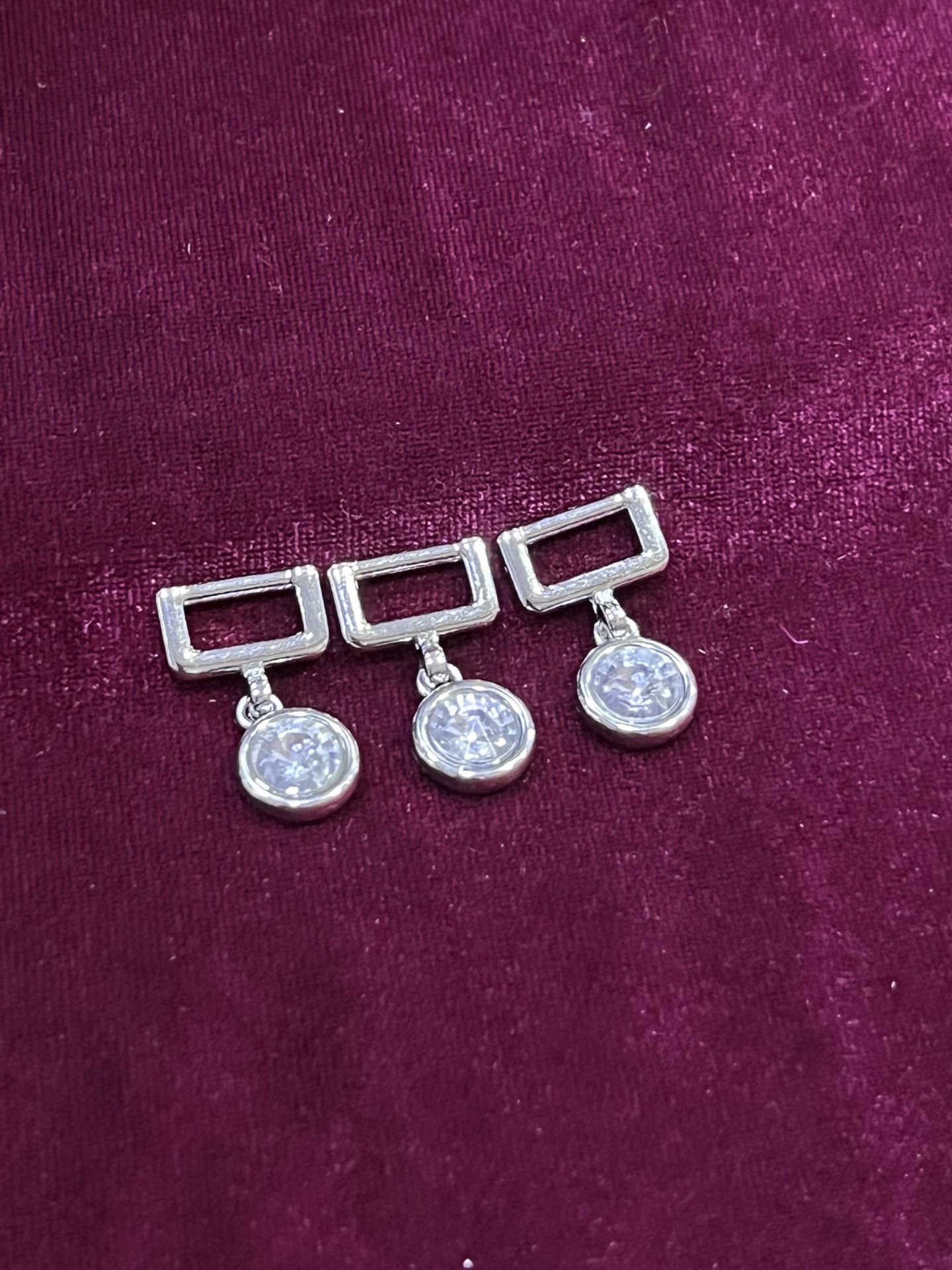 Rhinestone Charm, Bag Charms, Uniform Charms, Y2K Fashion, Charms, Clothing Charms, Silver Coloured Charm, swimwear accessory