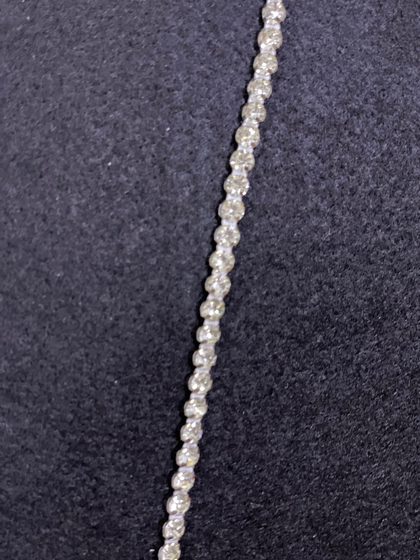 Diamanté on cord, A grade stones easy sew, diamante on string, diamanté strapping, diamanté, fashion cord, diamanté string, diamanté tape