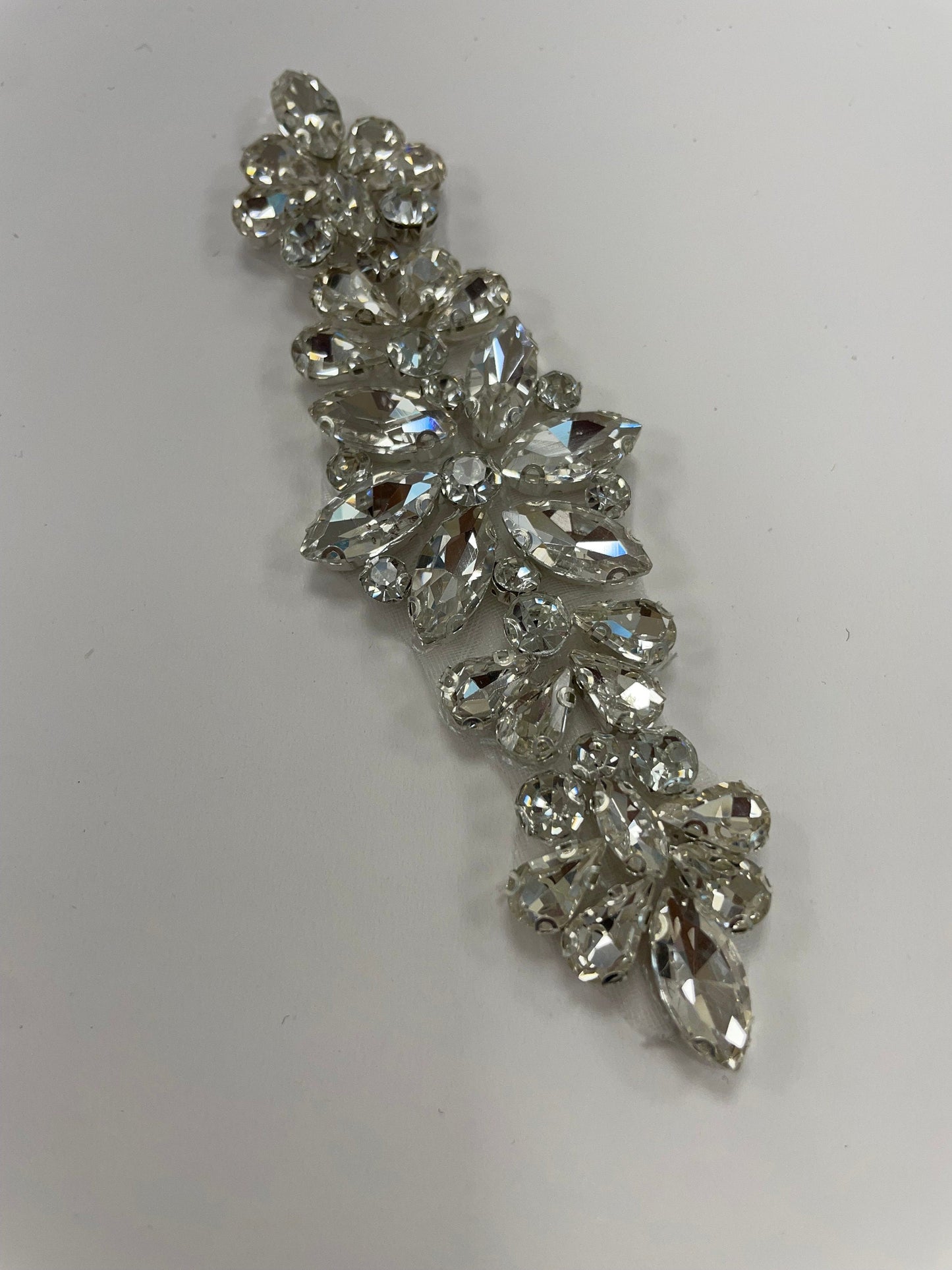 Diamanté, embellishment, wedding trim, wedding embellishment, iron on diamanté, rhinestone applique, diamante applique,