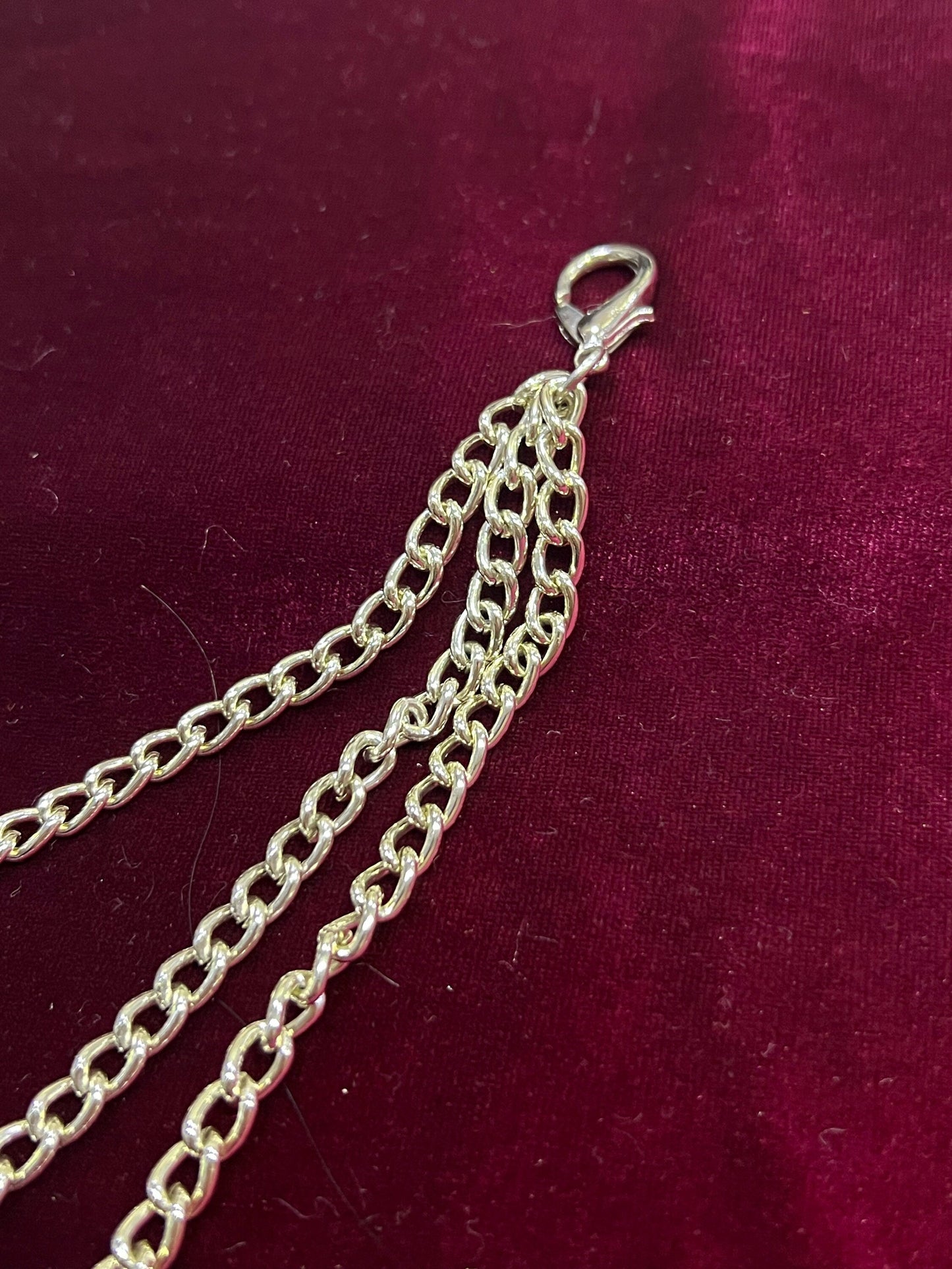 Metal Hip Chain, Metal Chain, Y2K Fashion, Chain Accessories, Clip Chain, Silver Chain, Keychain clip, clip, metal clip,