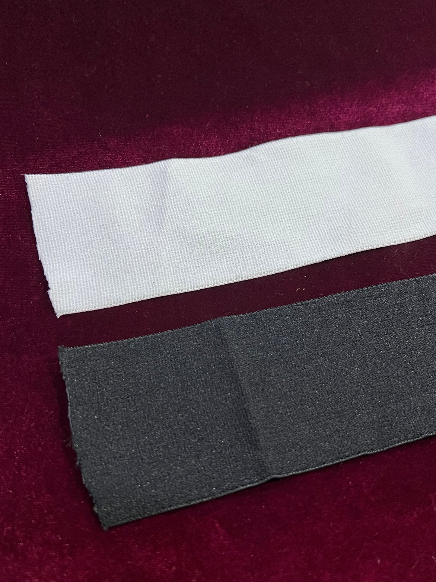 Flat elastic 6cm wide, knitted Elastic, Black or White, elastic, garment elastic, elastic, soft elastic, Rubber free