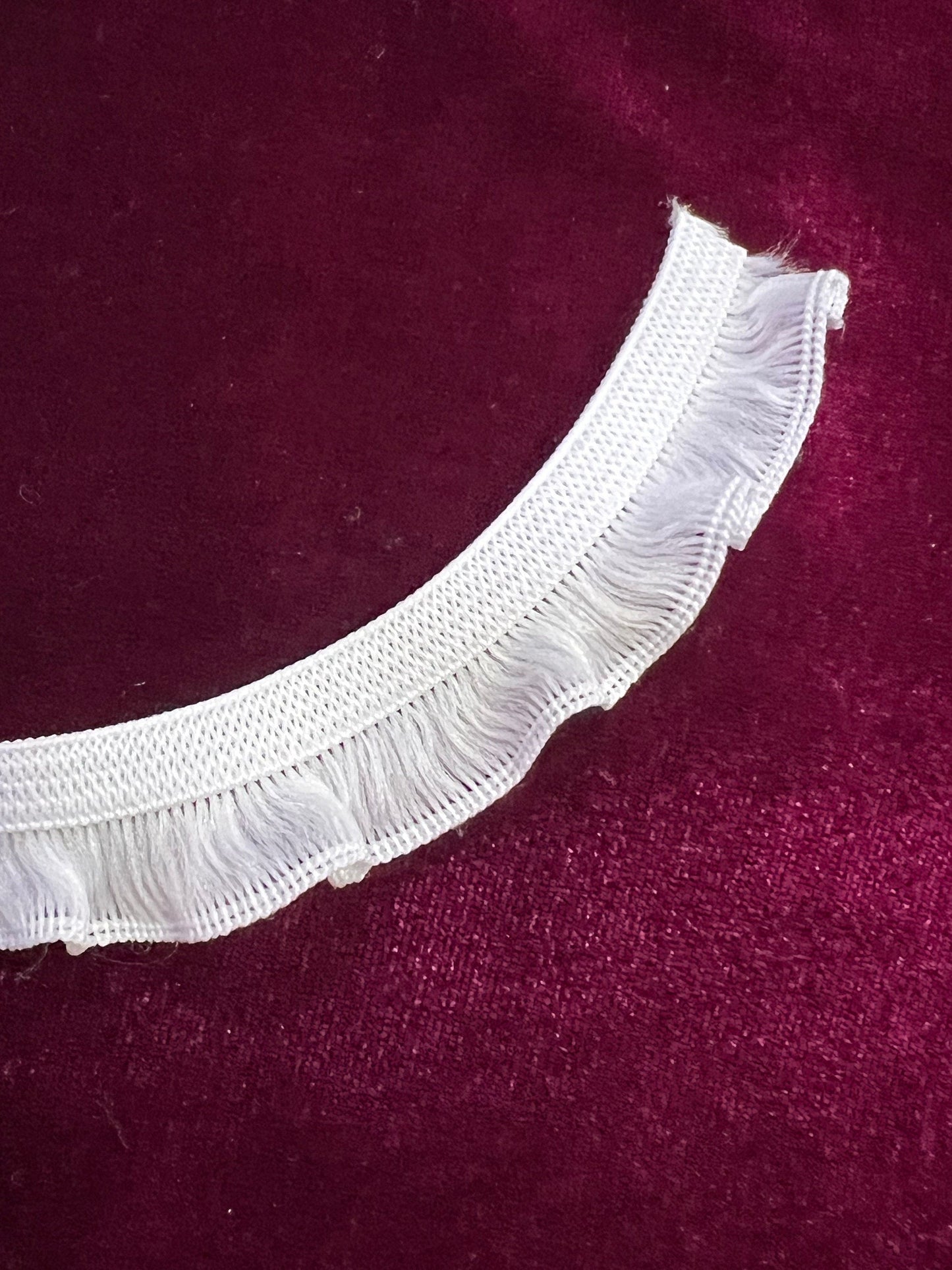 Embroidery Ruffle Edge Elastic, Lingerie Elastic, Organza Frill Ruffle for sewing ,lingerie, crafts, frill, organza. Frill, Edging Lace