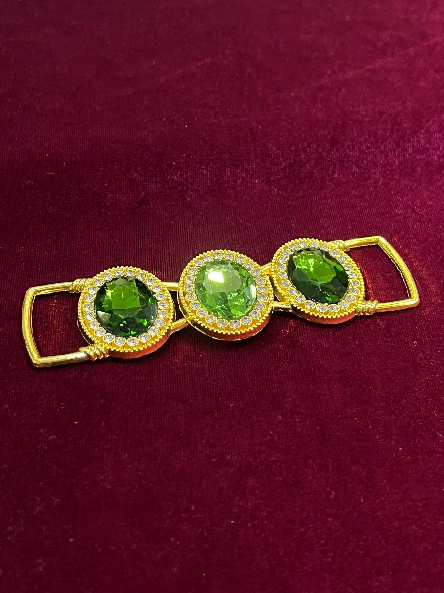 Large Diamanté Rhinestone Buckle, Gold Diamante Buckle, Rhinestone Jewel Buckle, Fashion Buckle