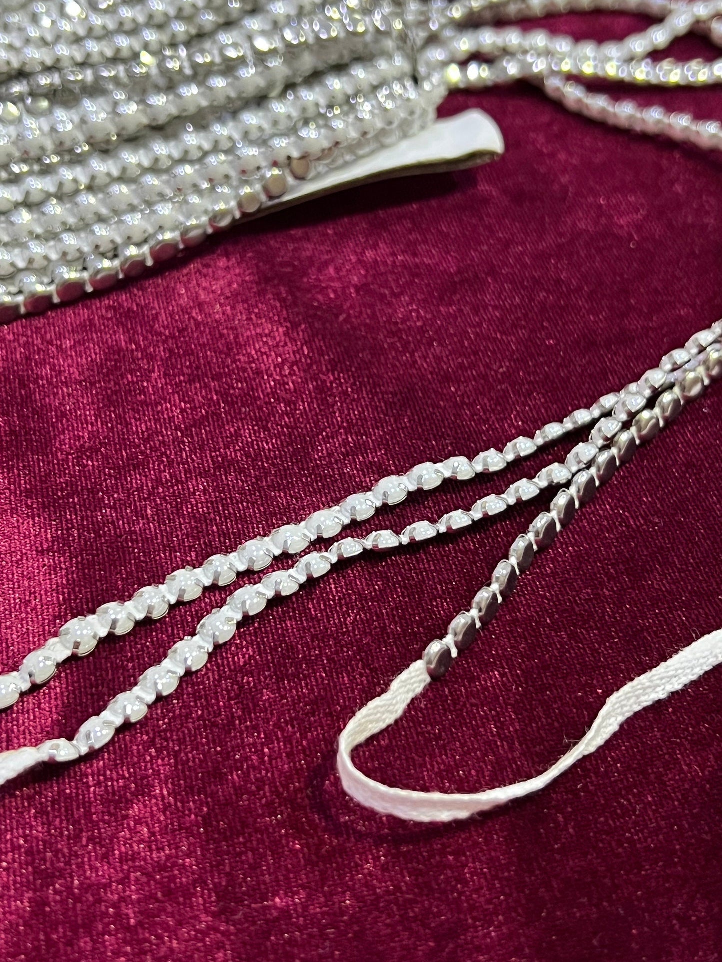 Pearl cord, Easy sew Pearl, Pearl on string, Pearl strapping, Pearl, fashion cord, Pearl string, Pearl tape, pearls, straps