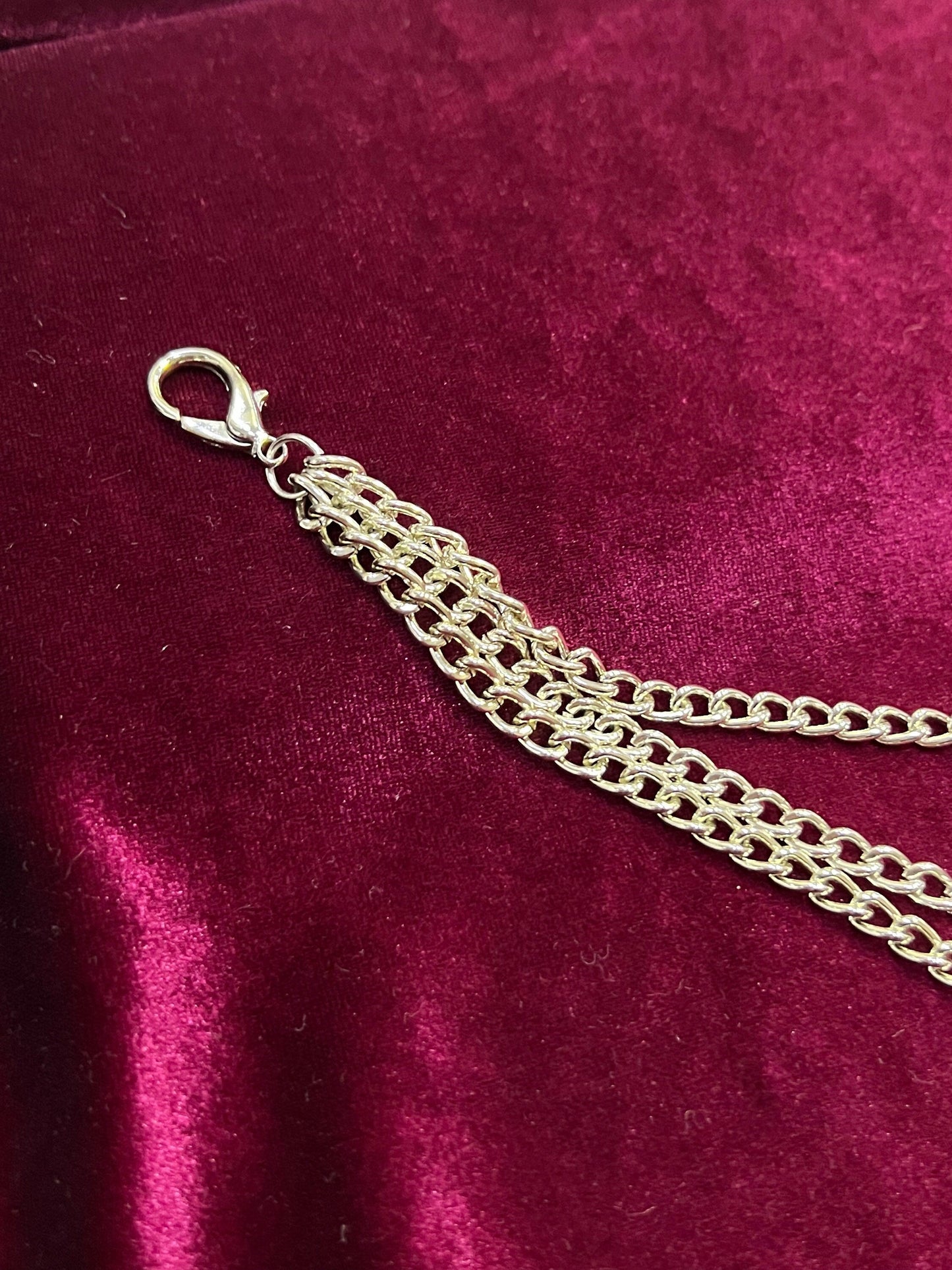 Metal Hip Chain, Metal Chain, Y2K Fashion, Chain Accessories, Clip Chain, Silver Chain, Keychain clip, clip, metal clip,